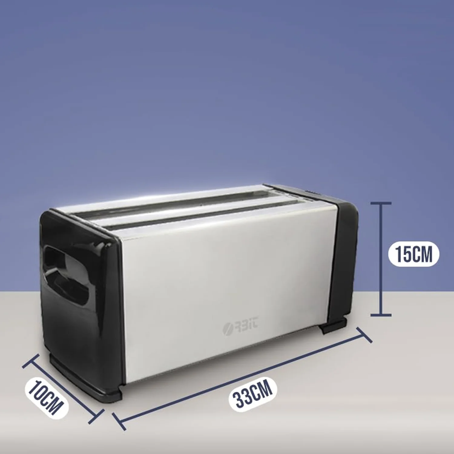 Orbit Adjustable Pop-Up Toaster - 1200w - Image 3