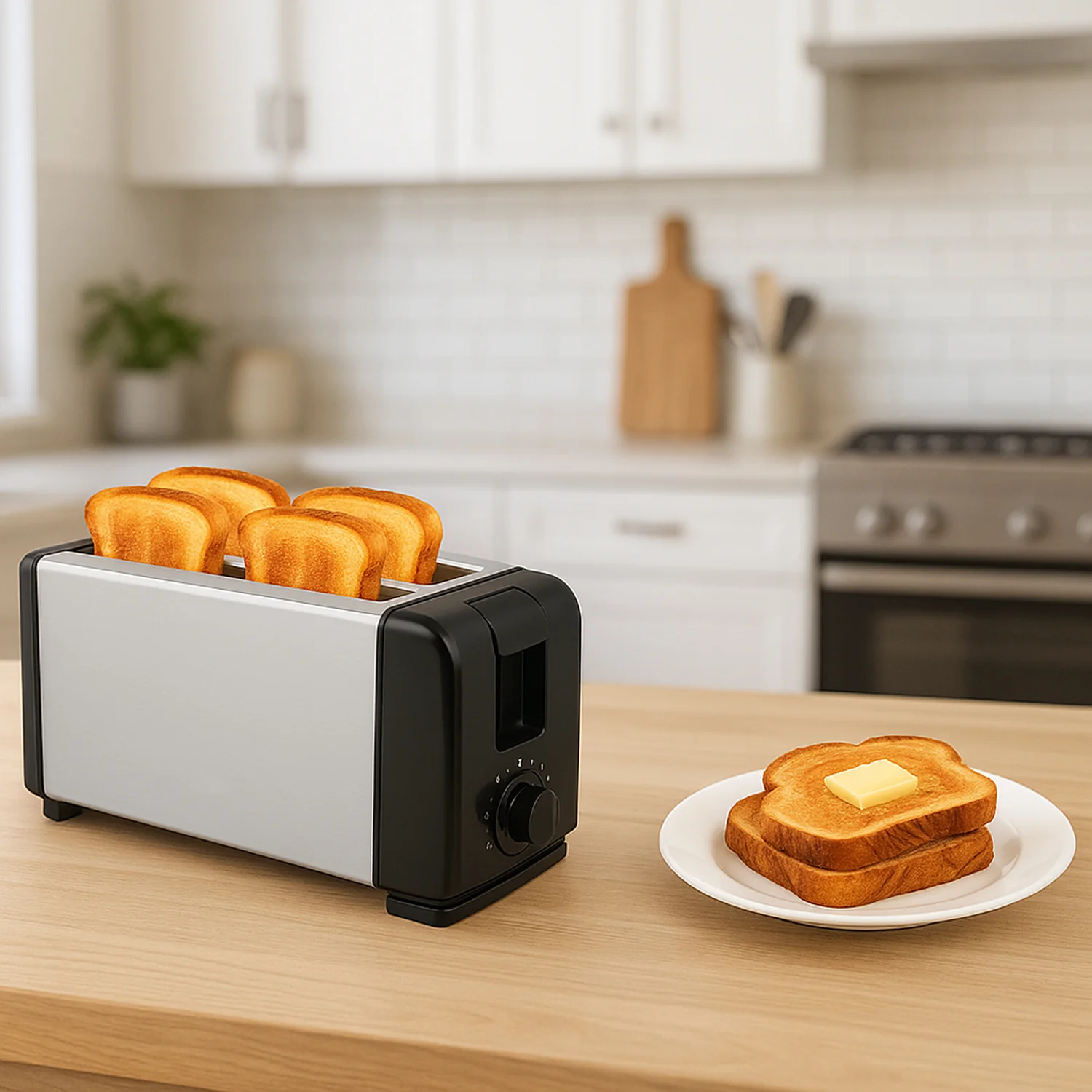 Orbit Adjustable Pop-Up Toaster - 1200w - Image 6