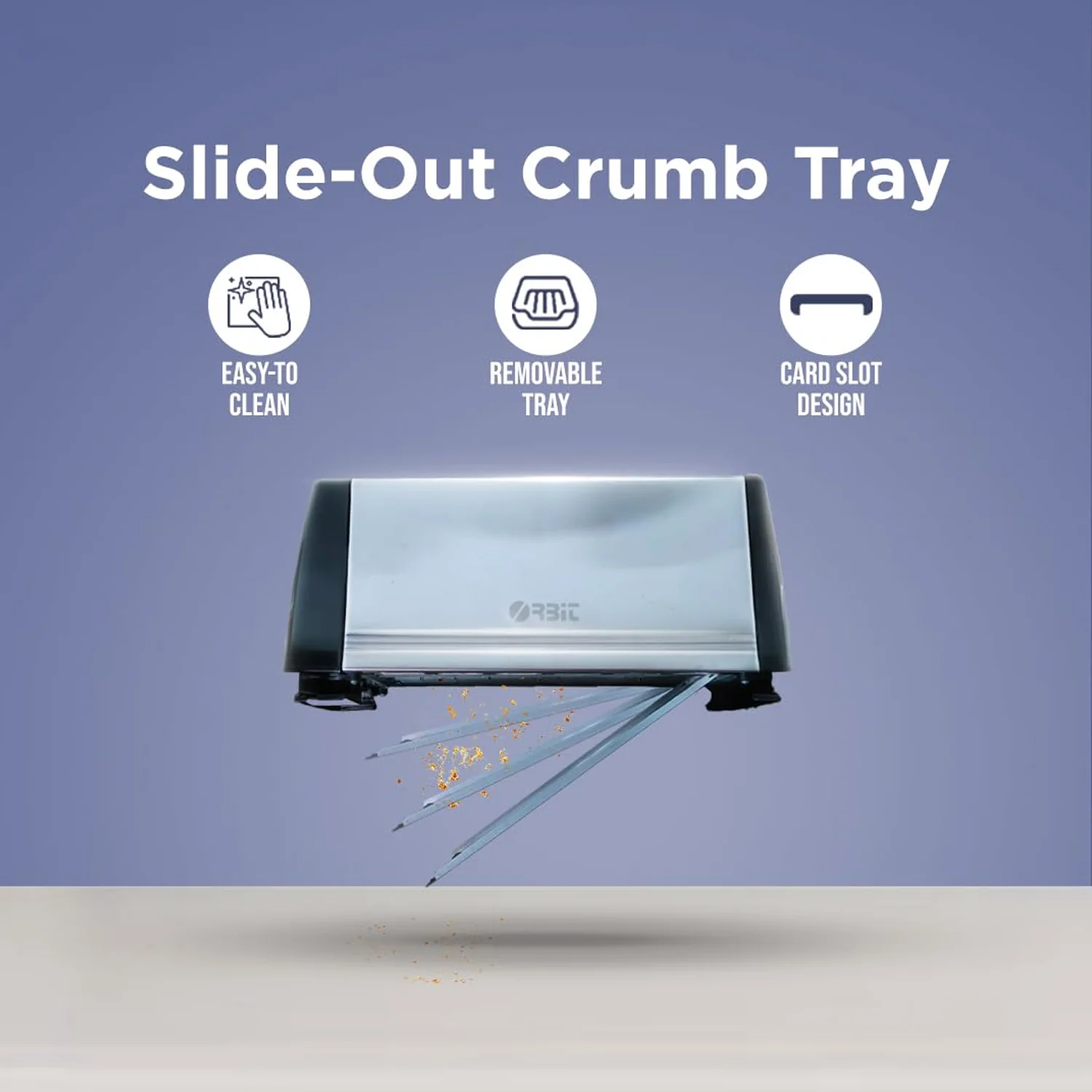 Orbit Adjustable Pop-Up Toaster - 1200w - Image 8