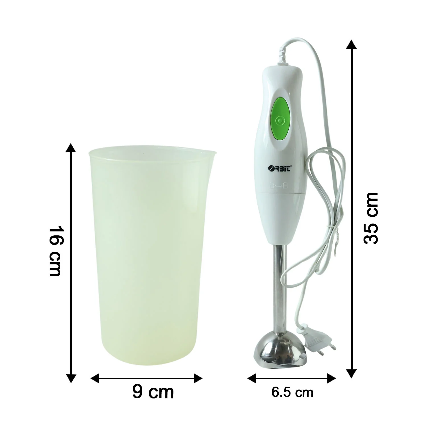Orbit Electric Hand Blender with Stainless Steel Blade (1 Pc) - Image 6
