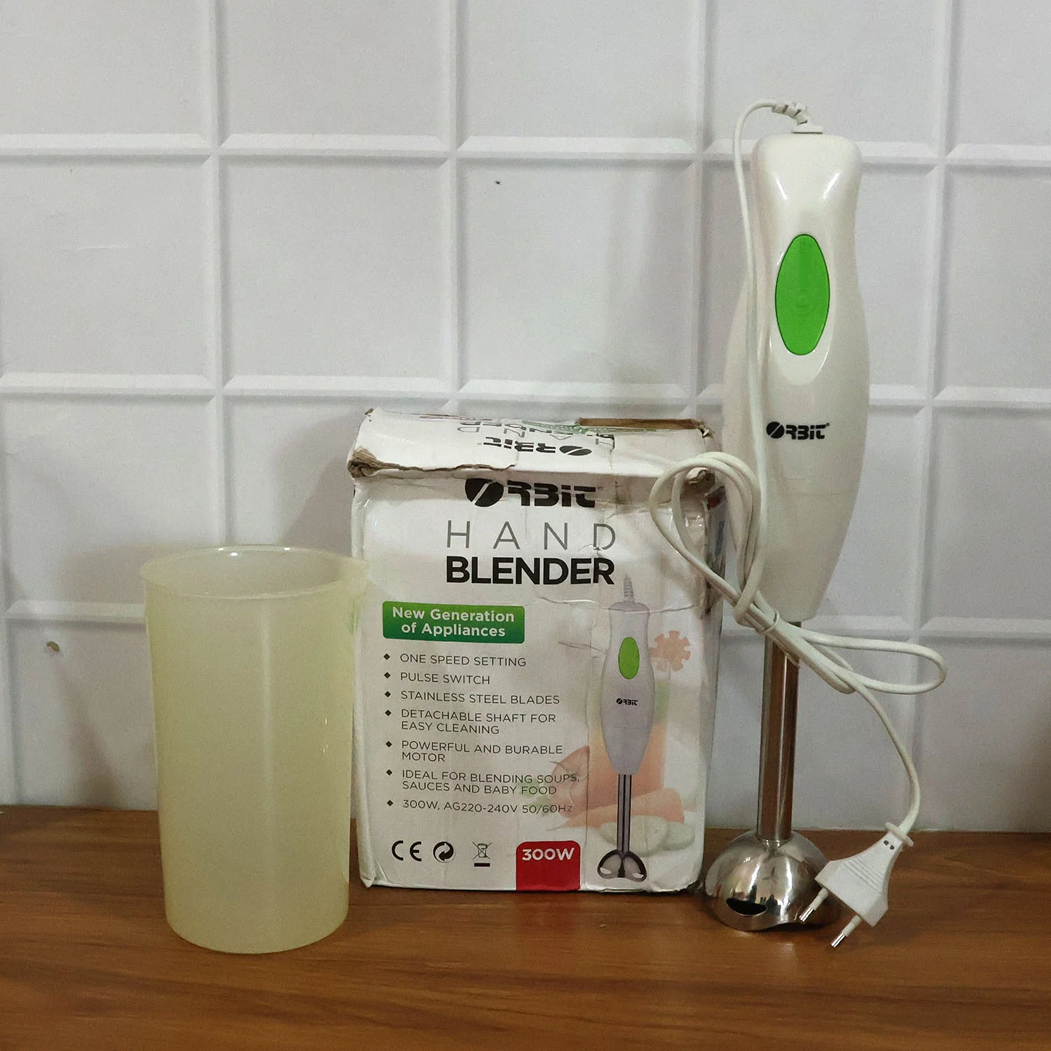 Orbit Electric Hand Blender with Stainless Steel Blade (1 Pc) - Image 9