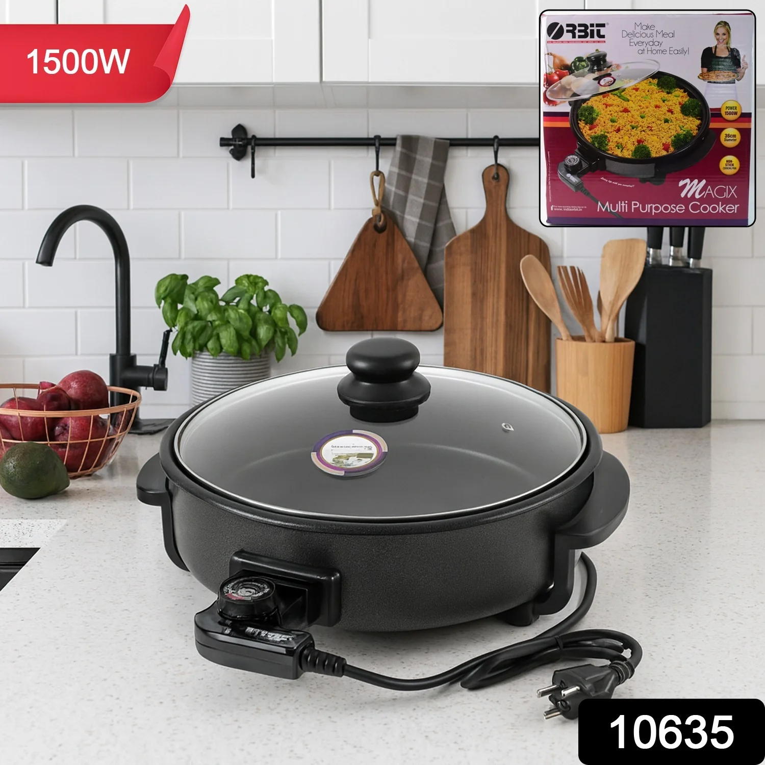Orbit Electric Multi-Purpose Cooker - 1500w - Image 2
