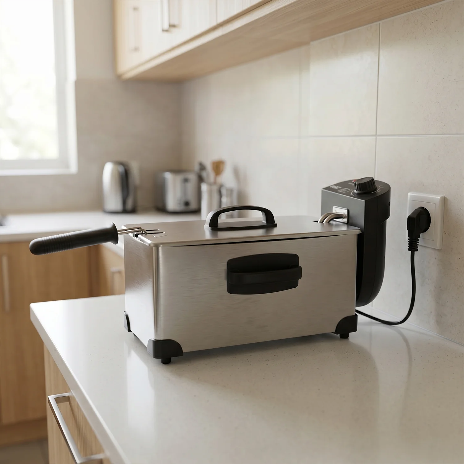 Orbit Heavy Duty 2000W Deep Fryer with 3 Litre Oil Capacity - Image 3