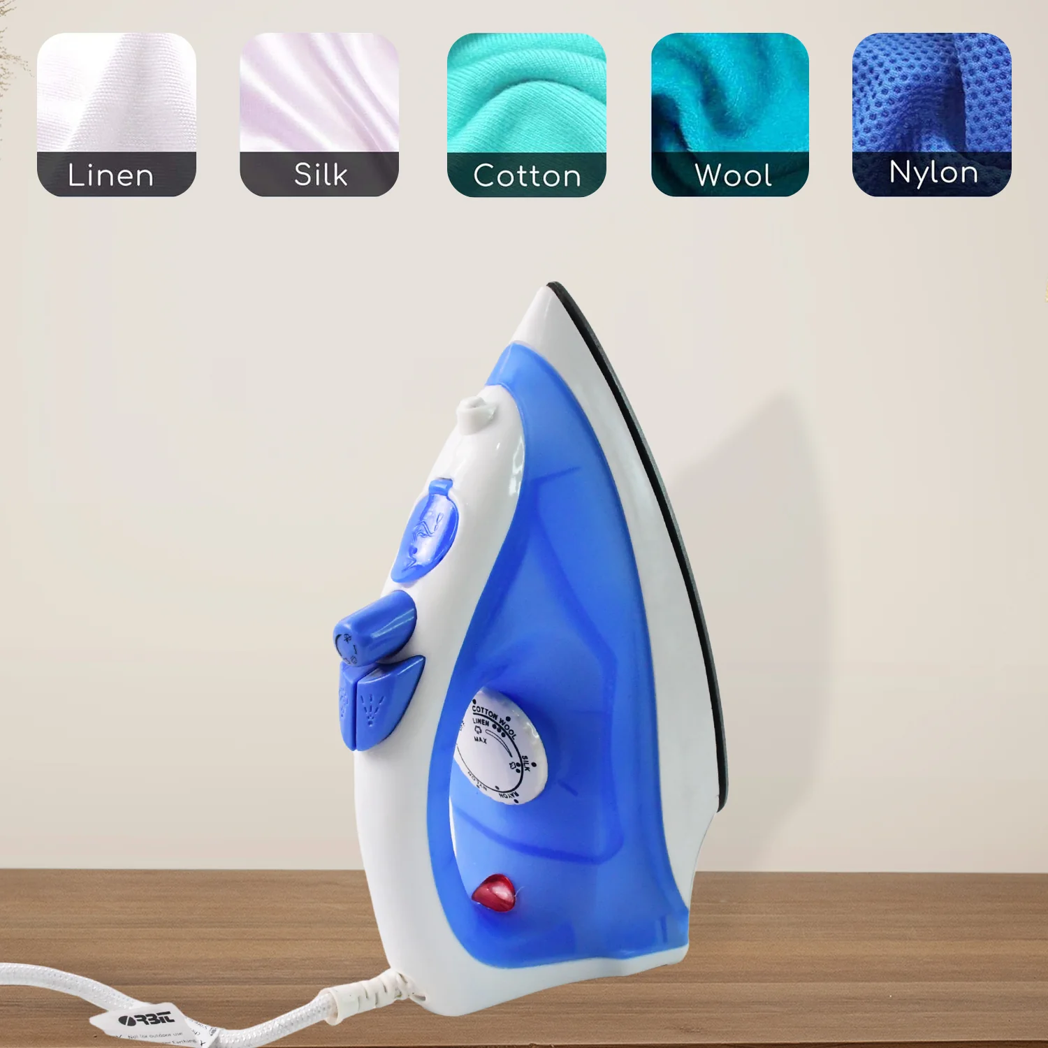 Orbit High-Performance 1200W Steam Iron (1 Pc) - Image 4