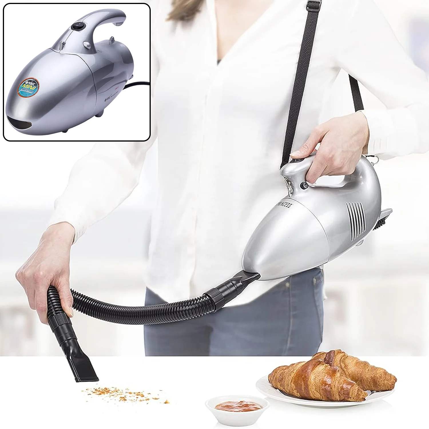 Orbit High Power Handheld Mini Vacuum Cleaner (800W / 1 Pc) - Image 6