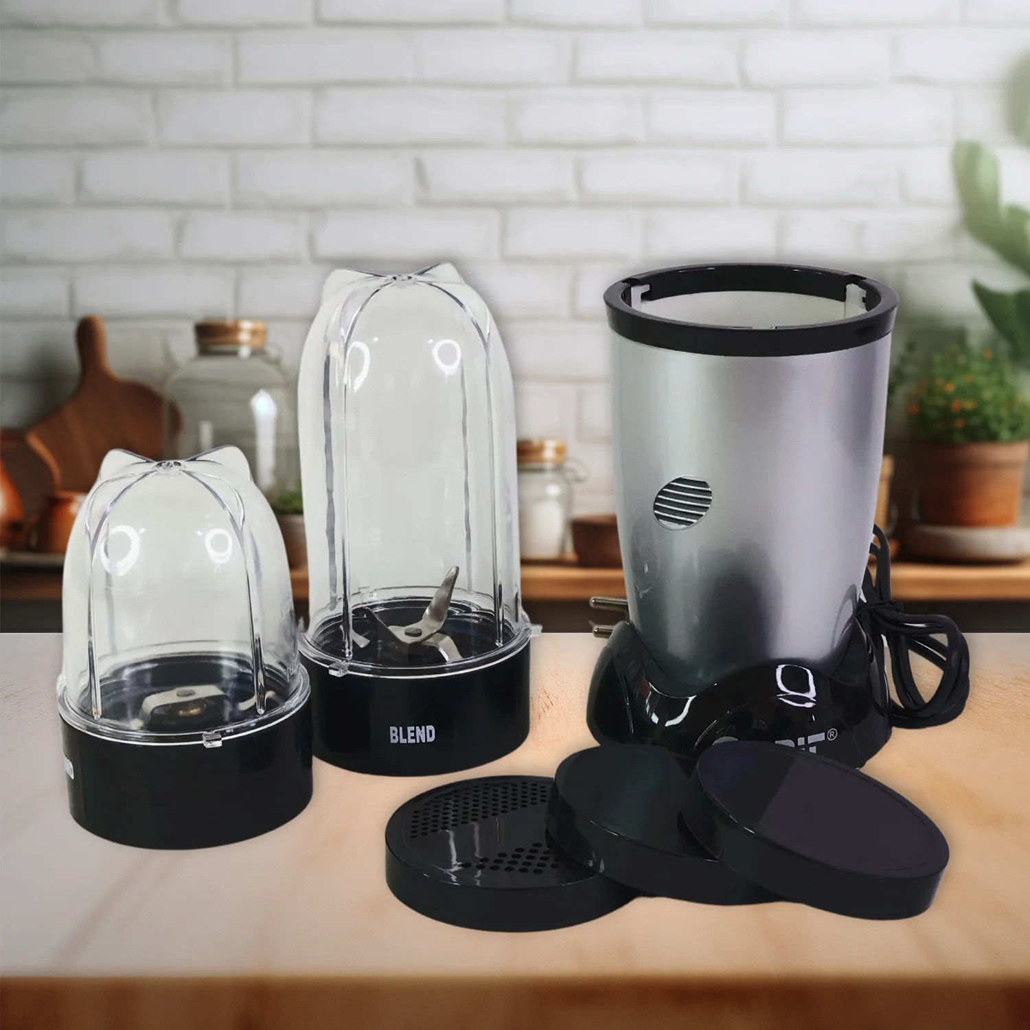 Orbit Multi-Purpose Bullet Mixer - 400W With 2 Jar - Image 6