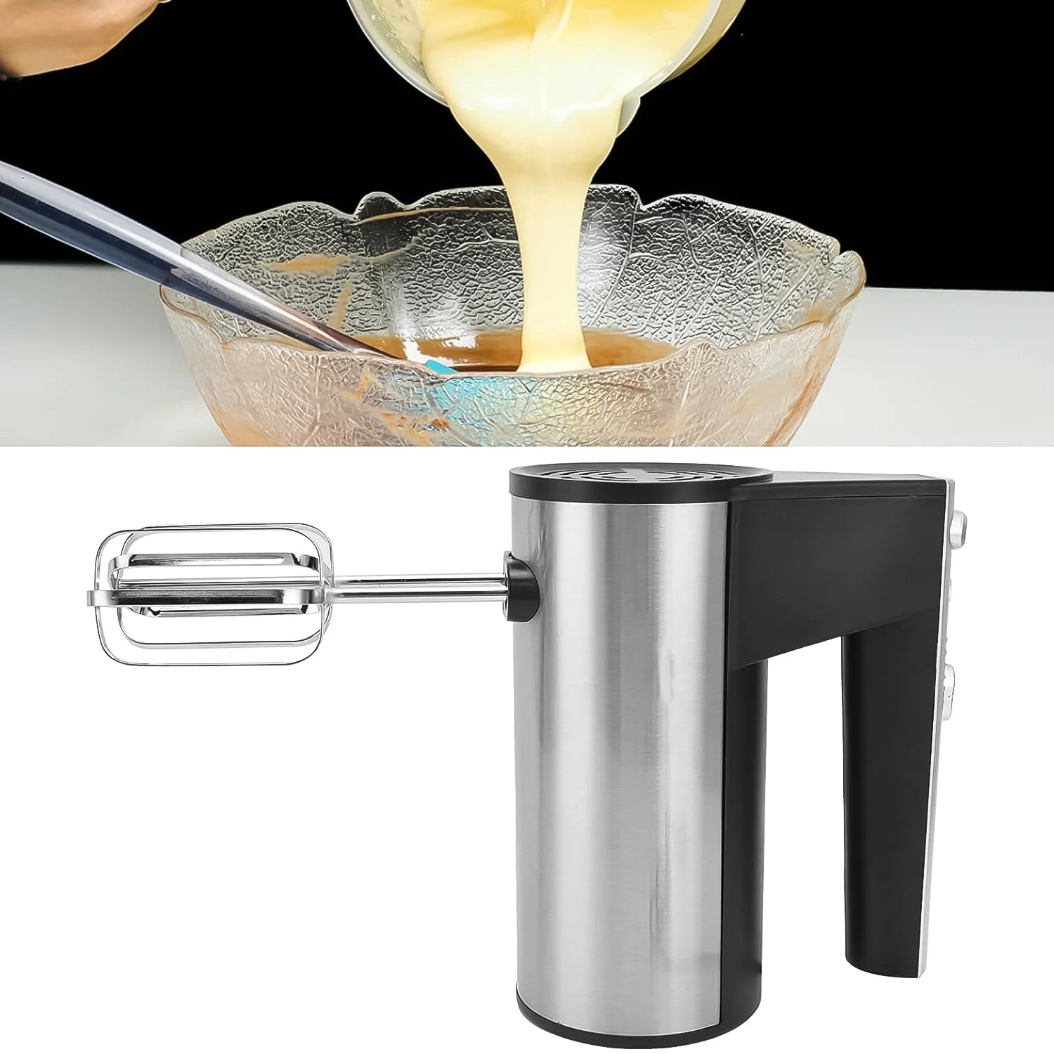 Orbit Stainless Steel Electric Hand Mixer - 450W - Image 6