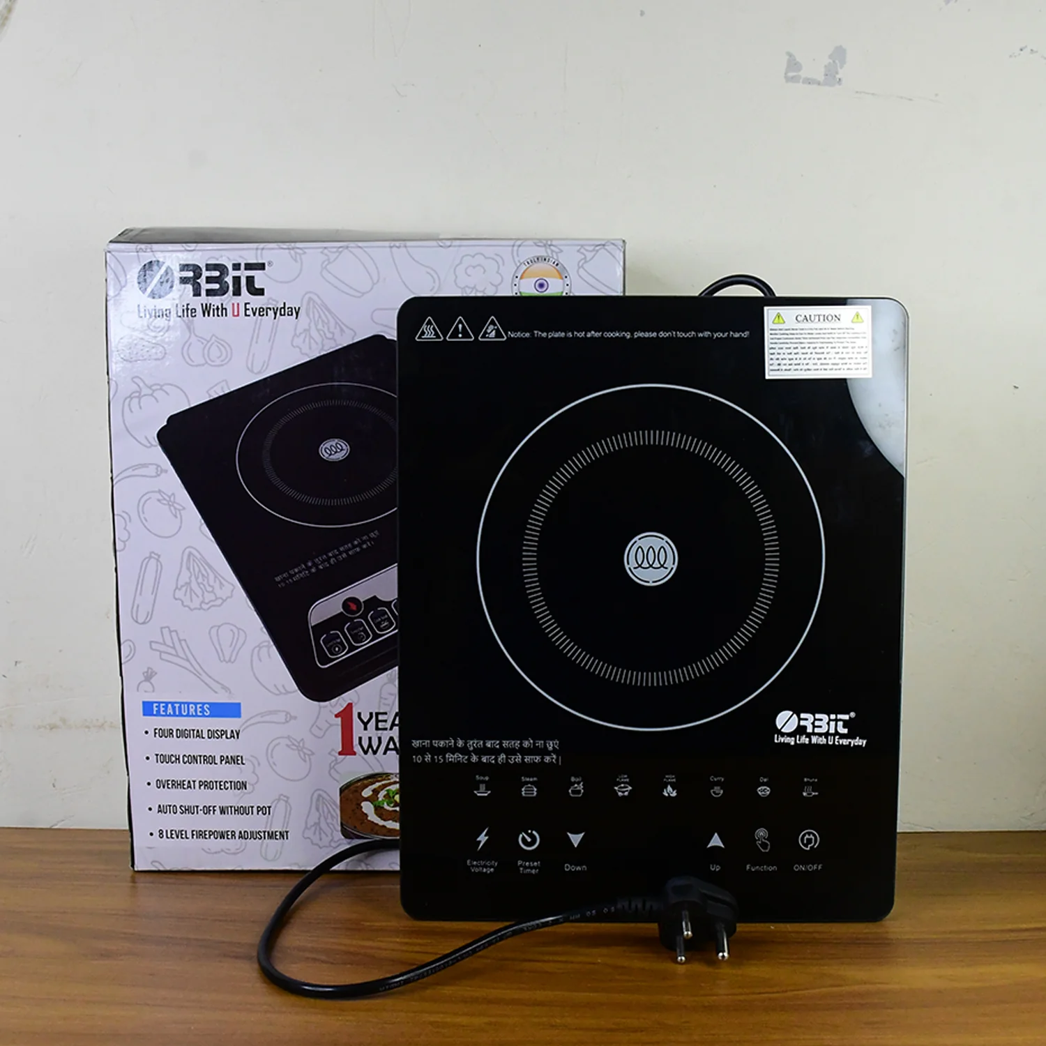 Orbit Touch Control and Multiple Cooking Induction Cooker - 2000W - Image 8