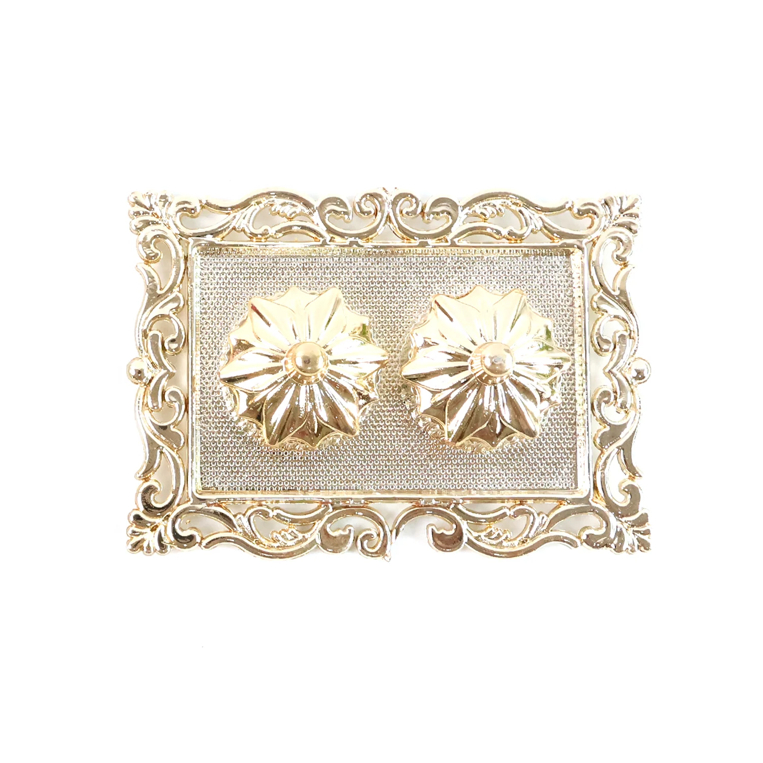 Ornate Rectangular Pooja Thali Tray - (1 Pc) - Image 5