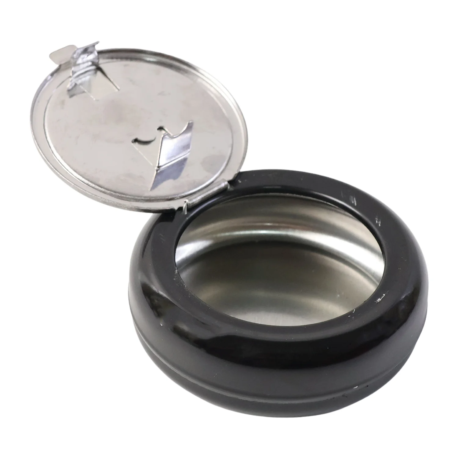 Round Smokeless Ashtray with Lid (1 Pc) - Image 5