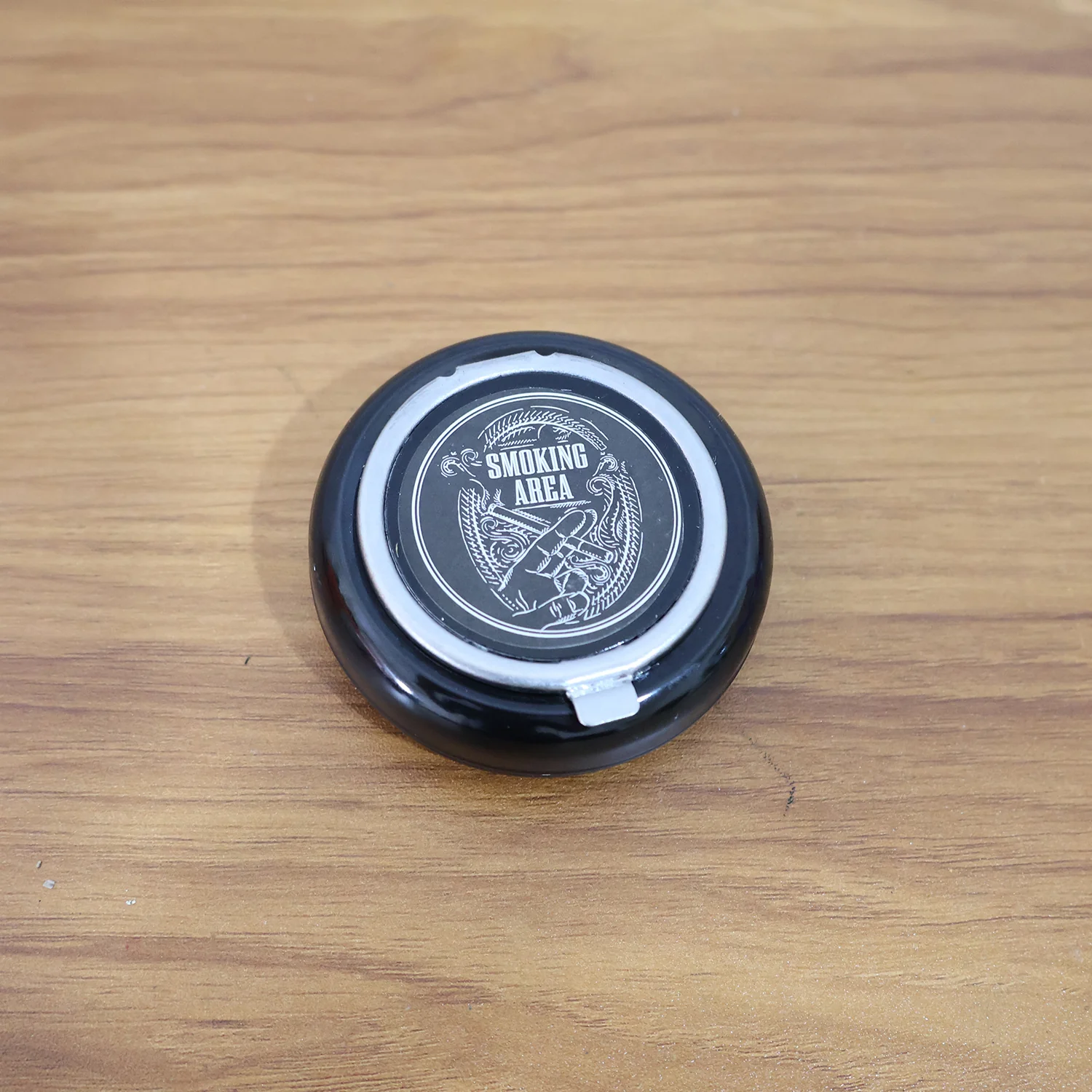 Round Smokeless Ashtray with Lid (1 Pc) - Image 8
