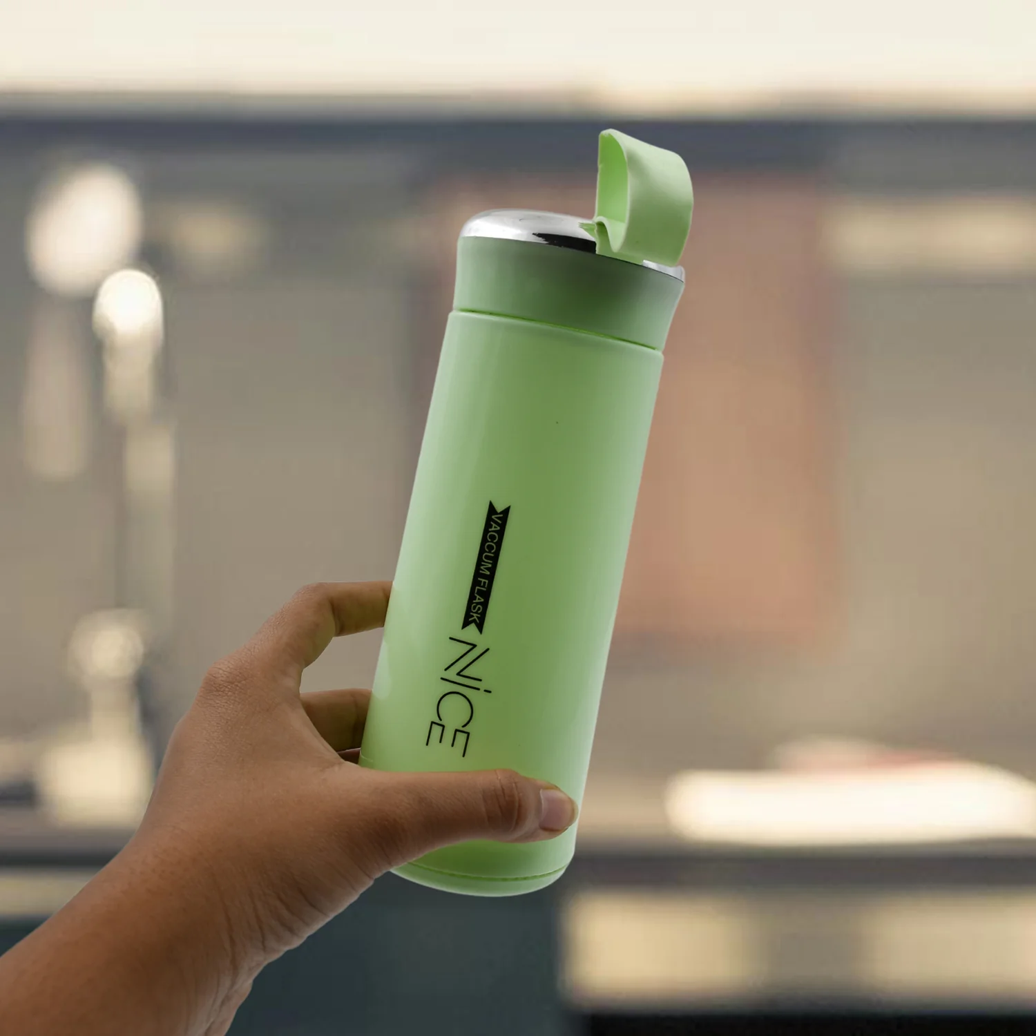 Water Bottle 400 ML Leak Proof Glass Bottle for Daily Water  1 Pc - Image 4