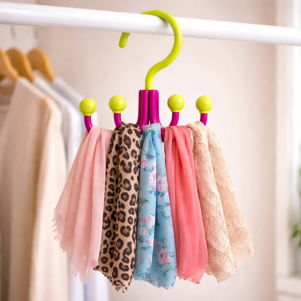 Over Door Multi Hook Organizer for Keys, Caps & Accessories - Image 3