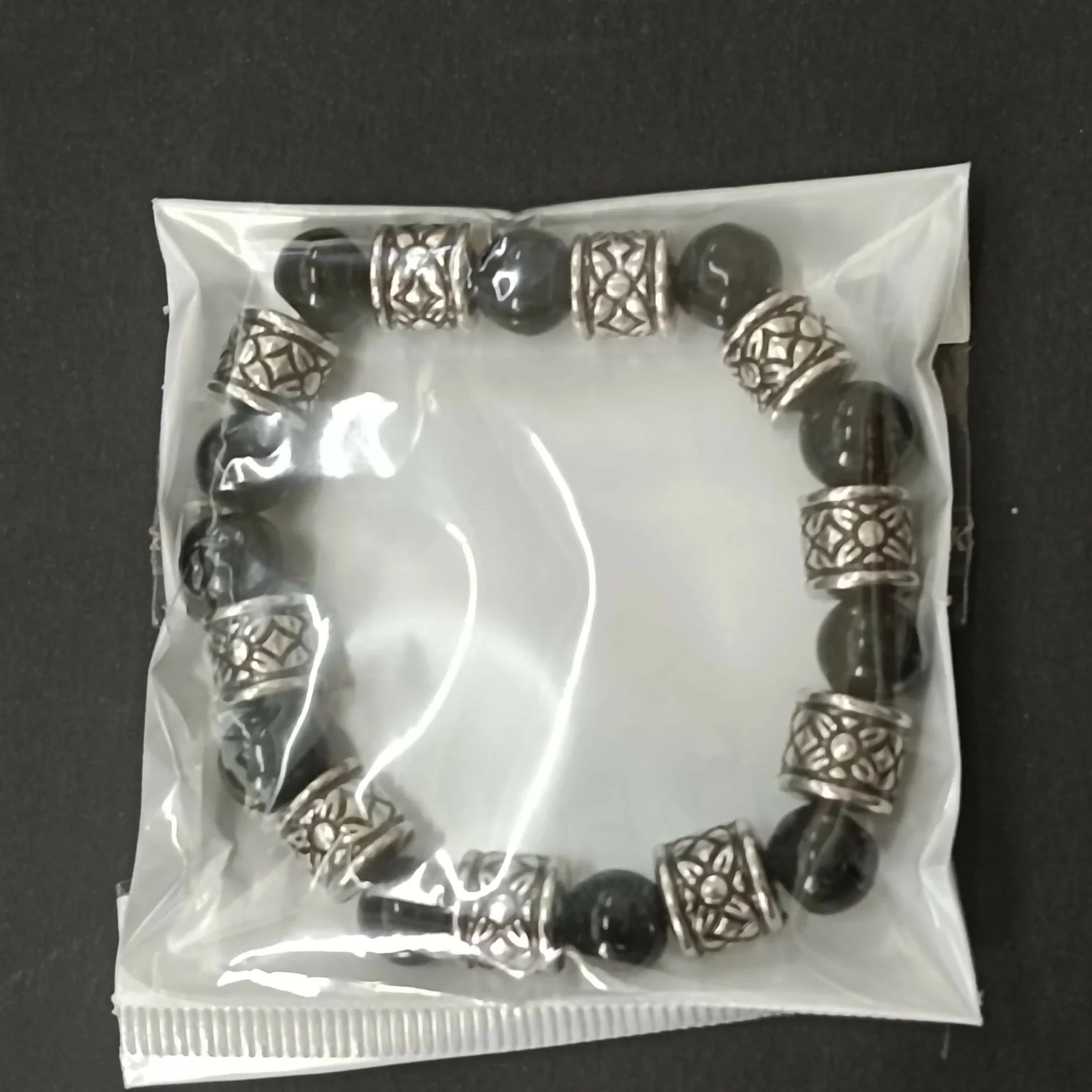 Oxidised Beads Bracelet - Image 5