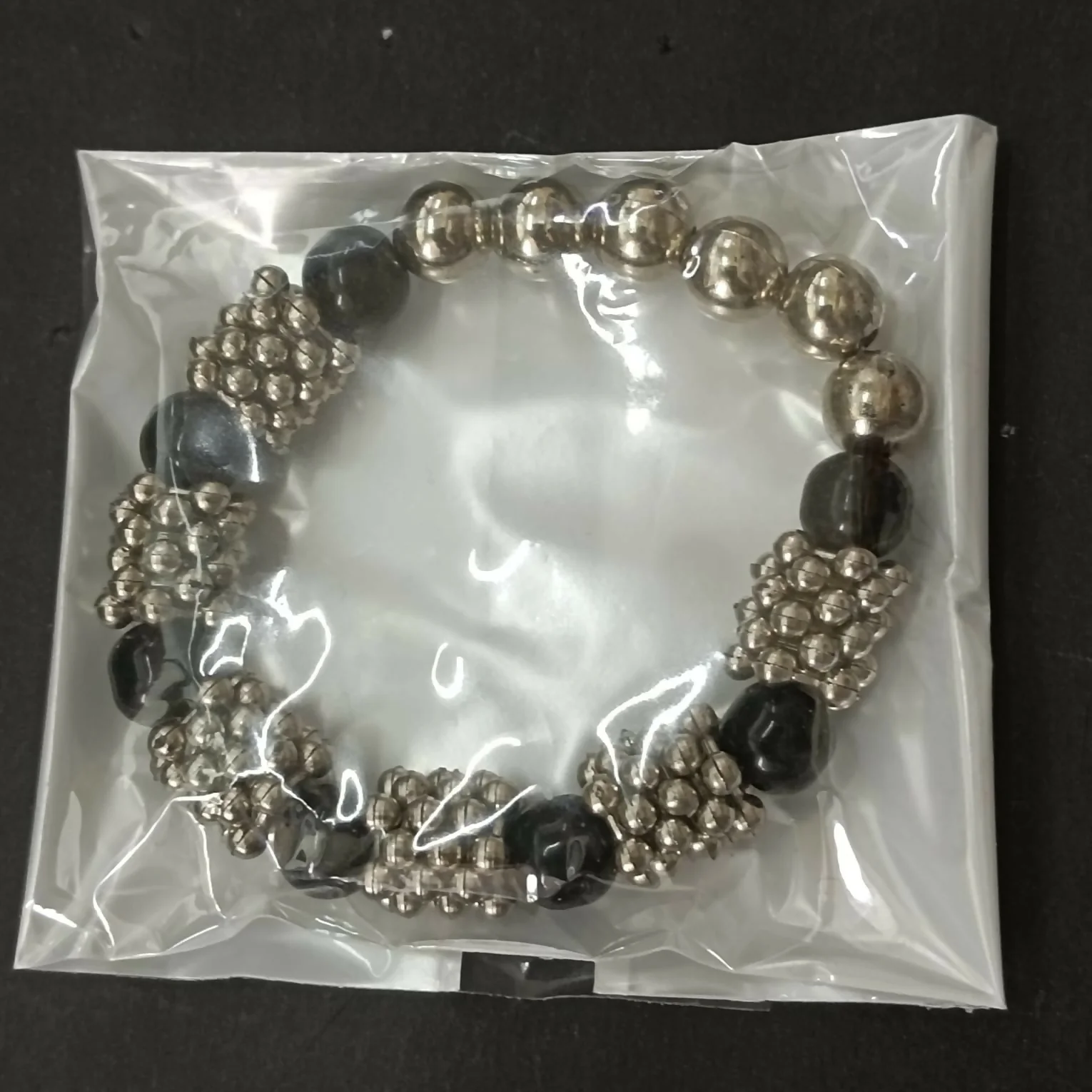 Oxidised Beads Bracelet - Image 5