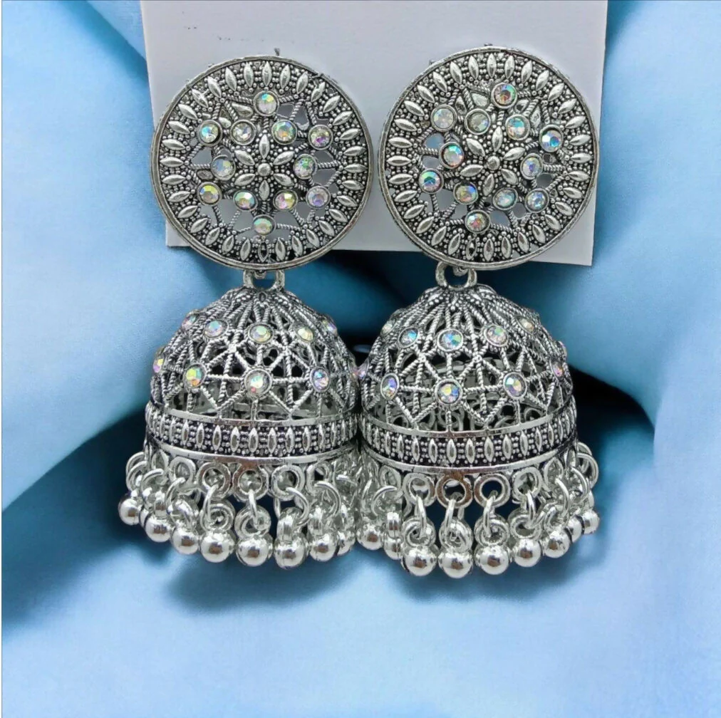 OXODISED JUMAR EARINGS FOR WOMEN AND GIRLS - Image 2