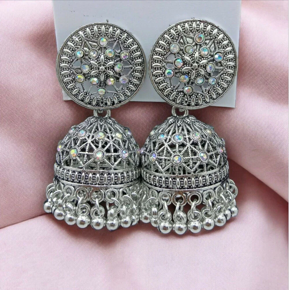 OXODISED JUMAR EARINGS FOR WOMEN AND GIRLS - Image 3