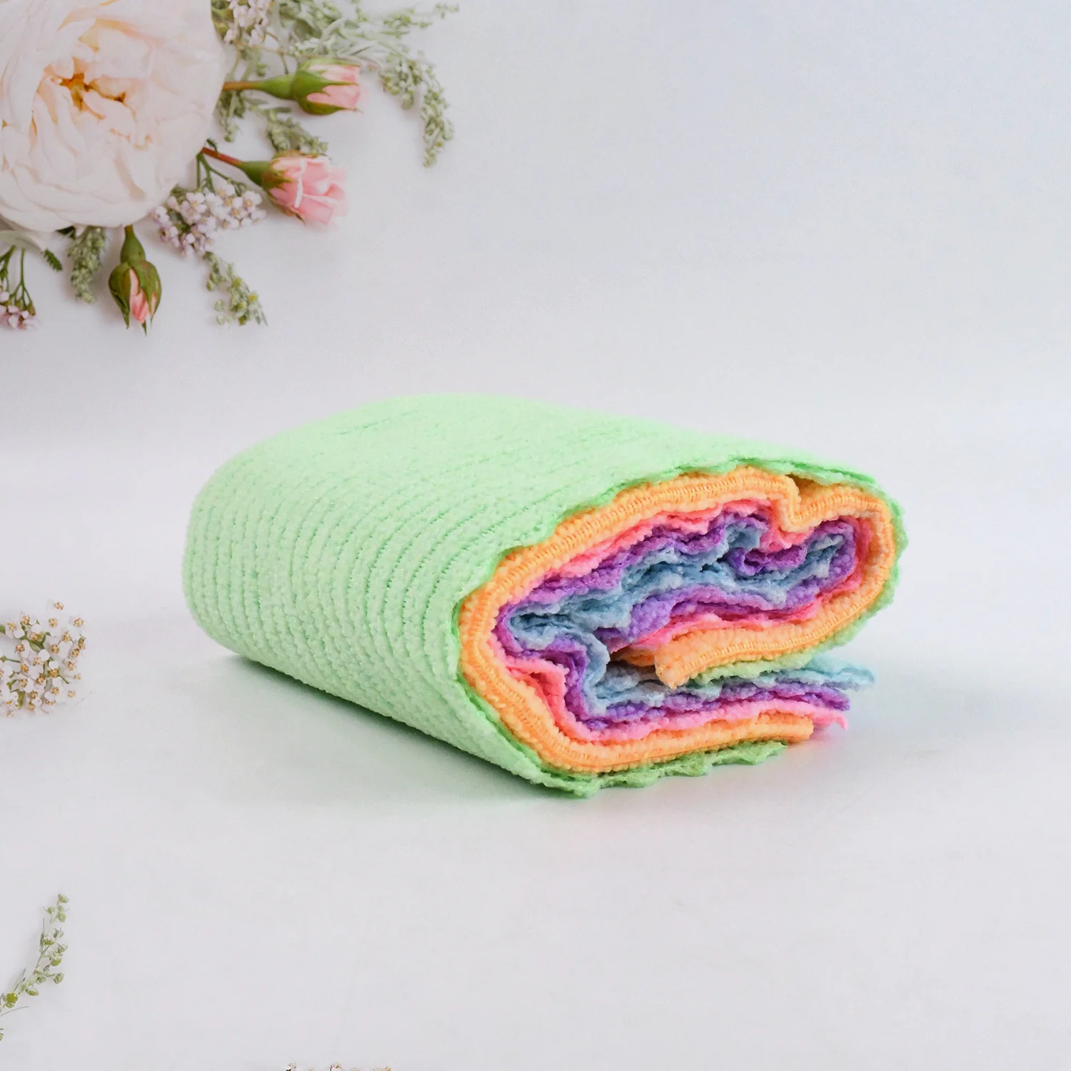 Pack of 5 Microfiber Cleaning Pochha Super Absorbent Microfiber Cleaning Cloth - Image 4