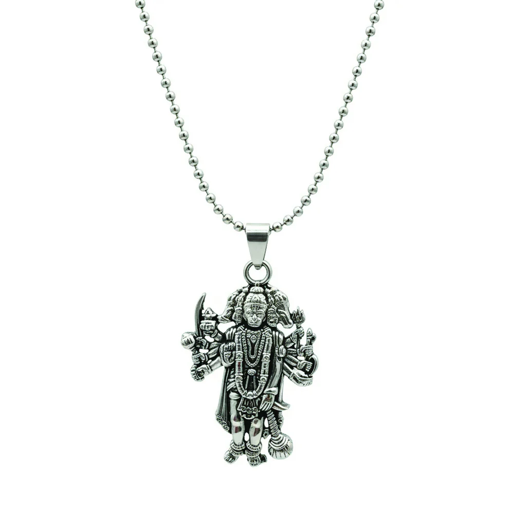 Panchmukhi Hanuman Chain Pendent For Mens - Image 4