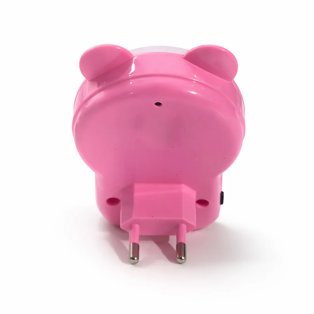 Panda Shape Plug-In LED Night Lamp for Kids Room, Bedroom & Nursery(COLOR MAY VARY) - Image 2