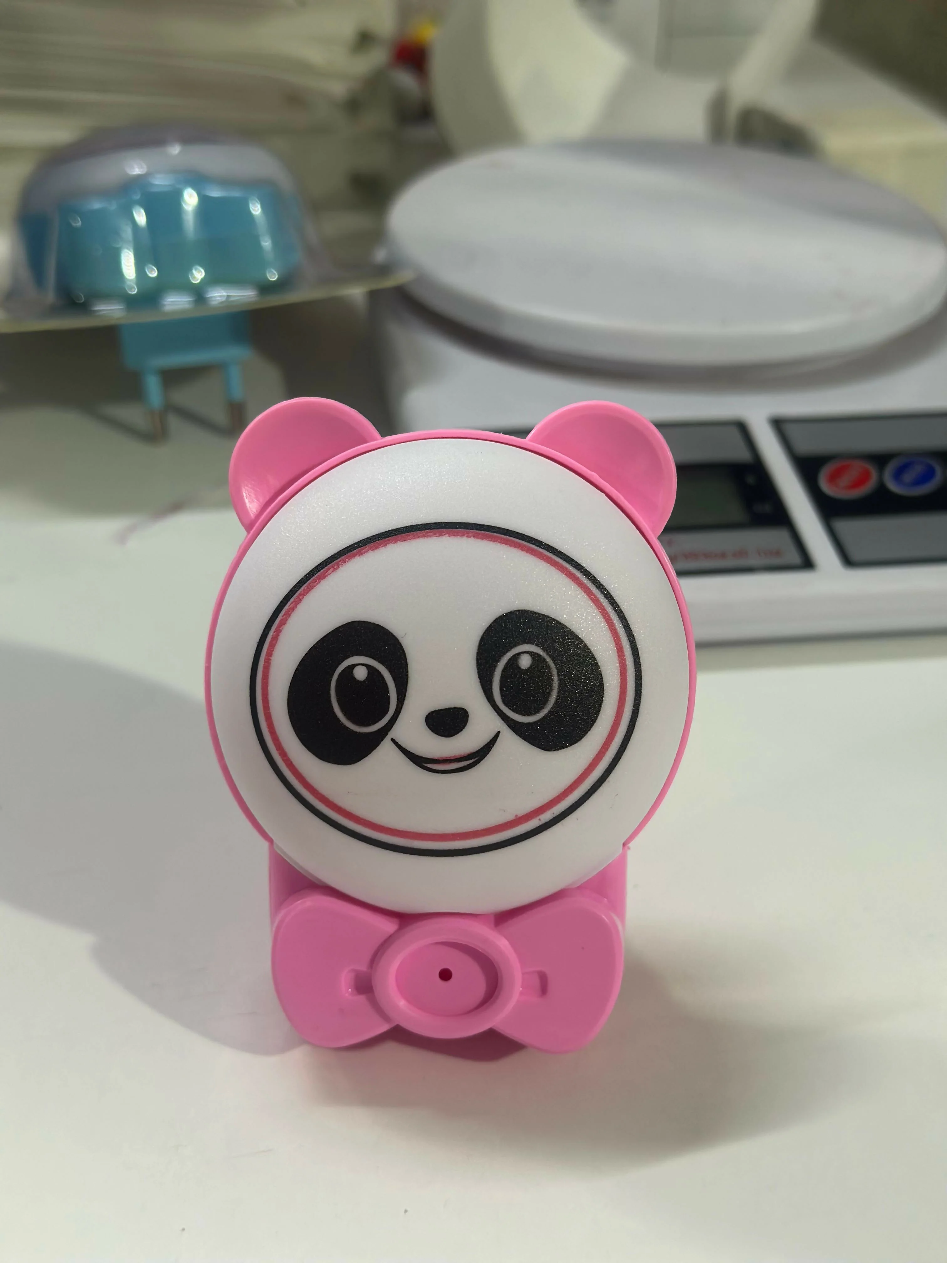Panda Shape Plug-In LED Night Lamp for Kids Room, Bedroom & Nursery(COLOR MAY VARY) - Image 5