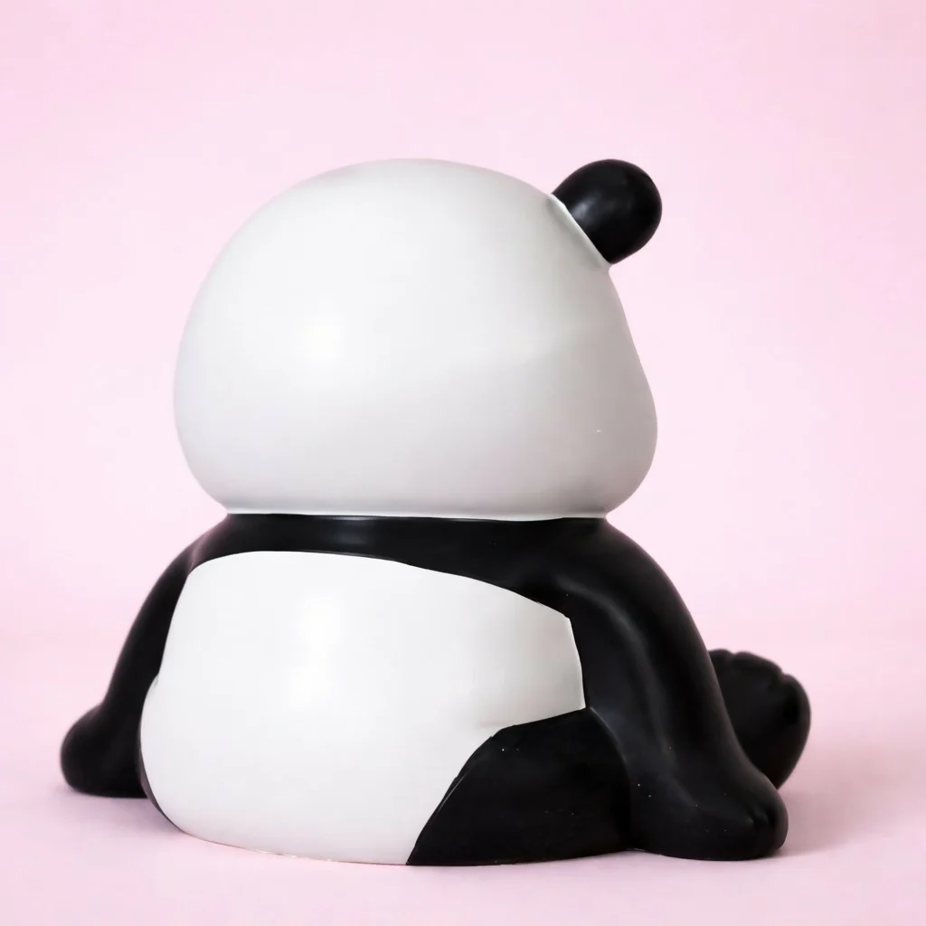 Panda Storage Organizer Box Cute Desk and Toy Holder for Kids Room - Image 3