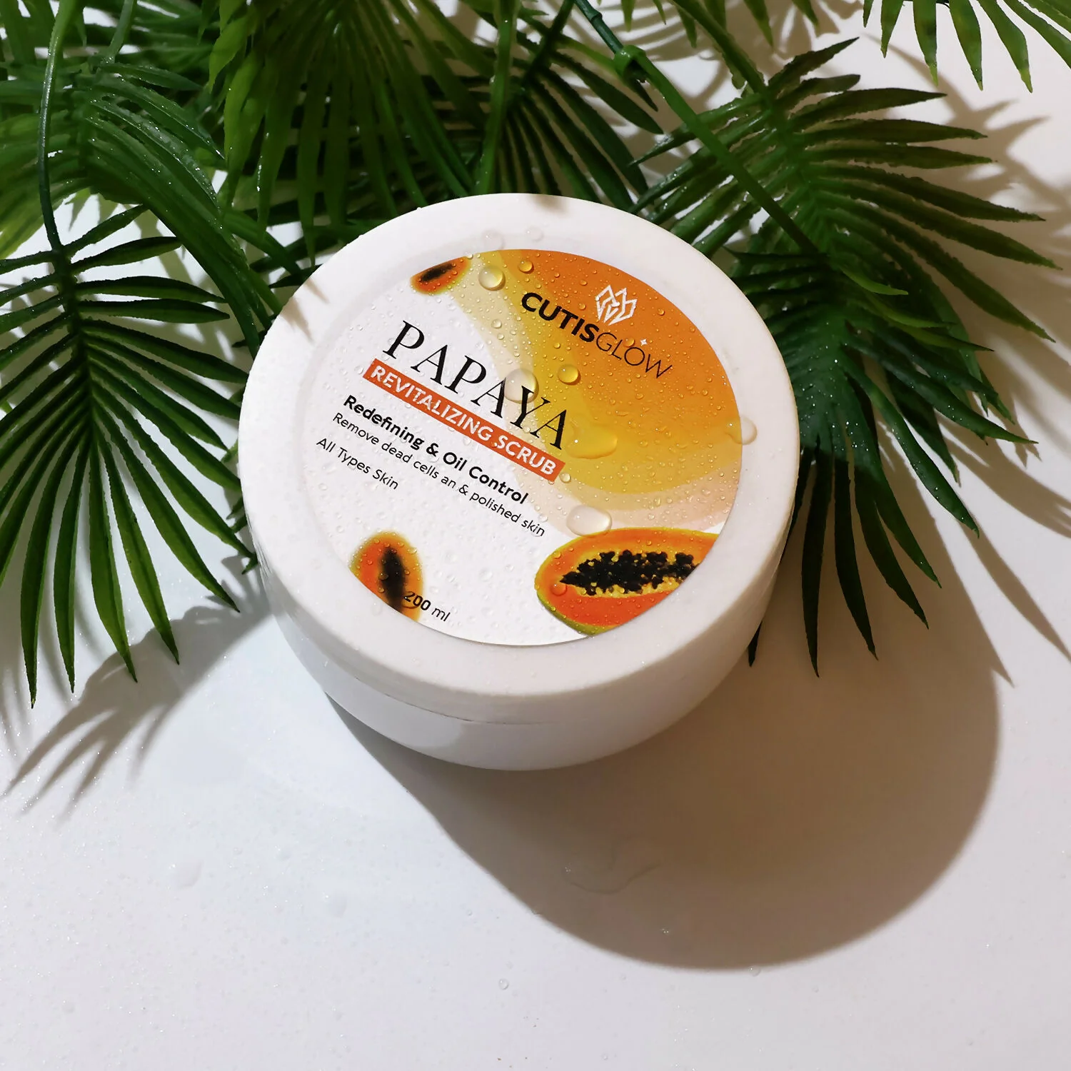 Eyelet Papaya Revitalizing Scrub Exfoliating Face and Body Scrub - Image 8