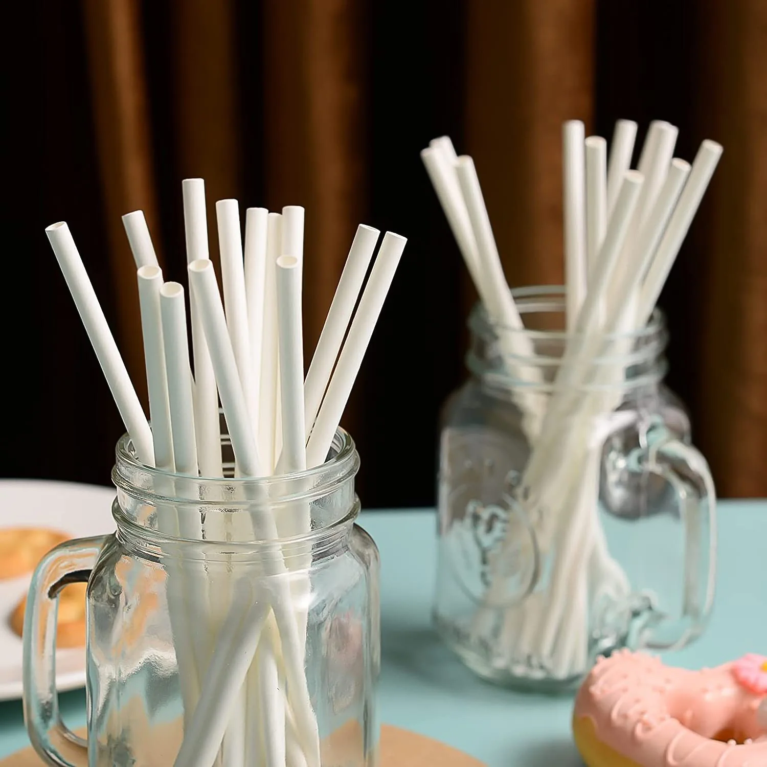 Paper Straw – Plain 6 mm Diameter, 200 mm Length, 50 Pcs Pack - Image 6