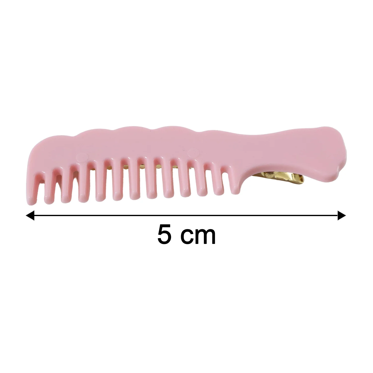 Pastel Comb-Style Hair Clip Set (4 Pc) - Image 6