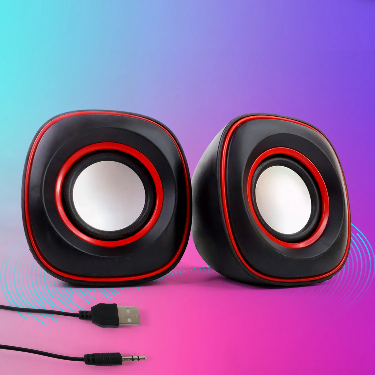 PC Speakers, Computer Speakers (1 Set) - Image 3