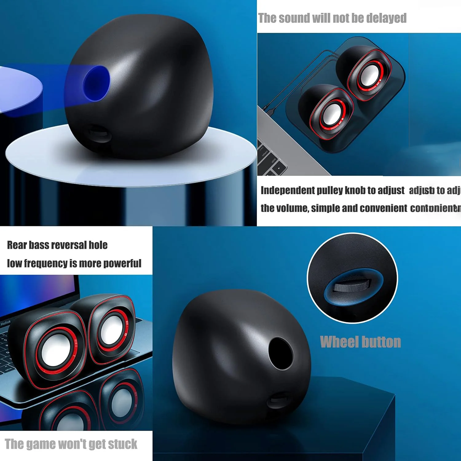 PC Speakers, Computer Speakers (1 Set) - Image 5