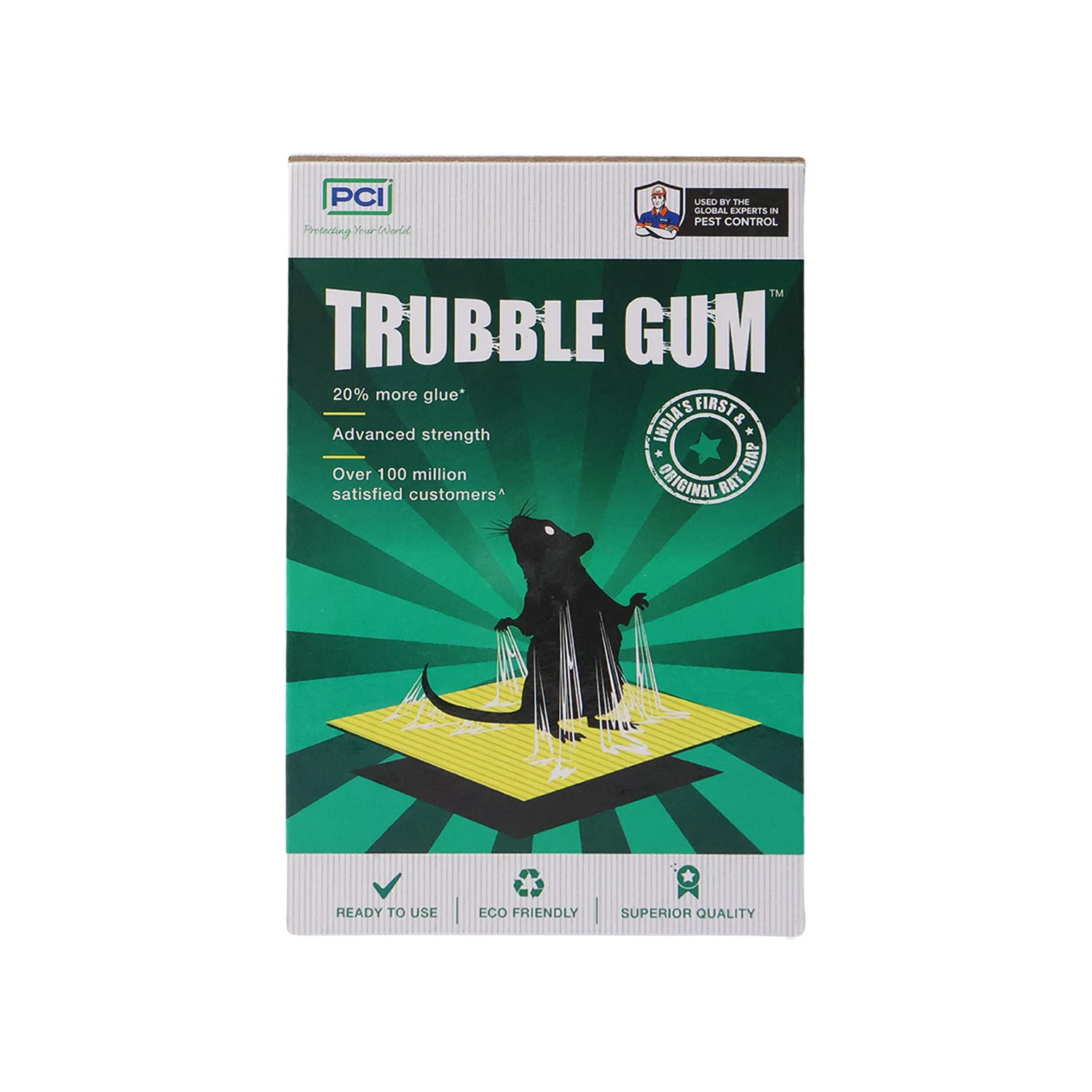 PCI Cardboard Troublegum Small Size Mouse Trap-10Pc - Image 5