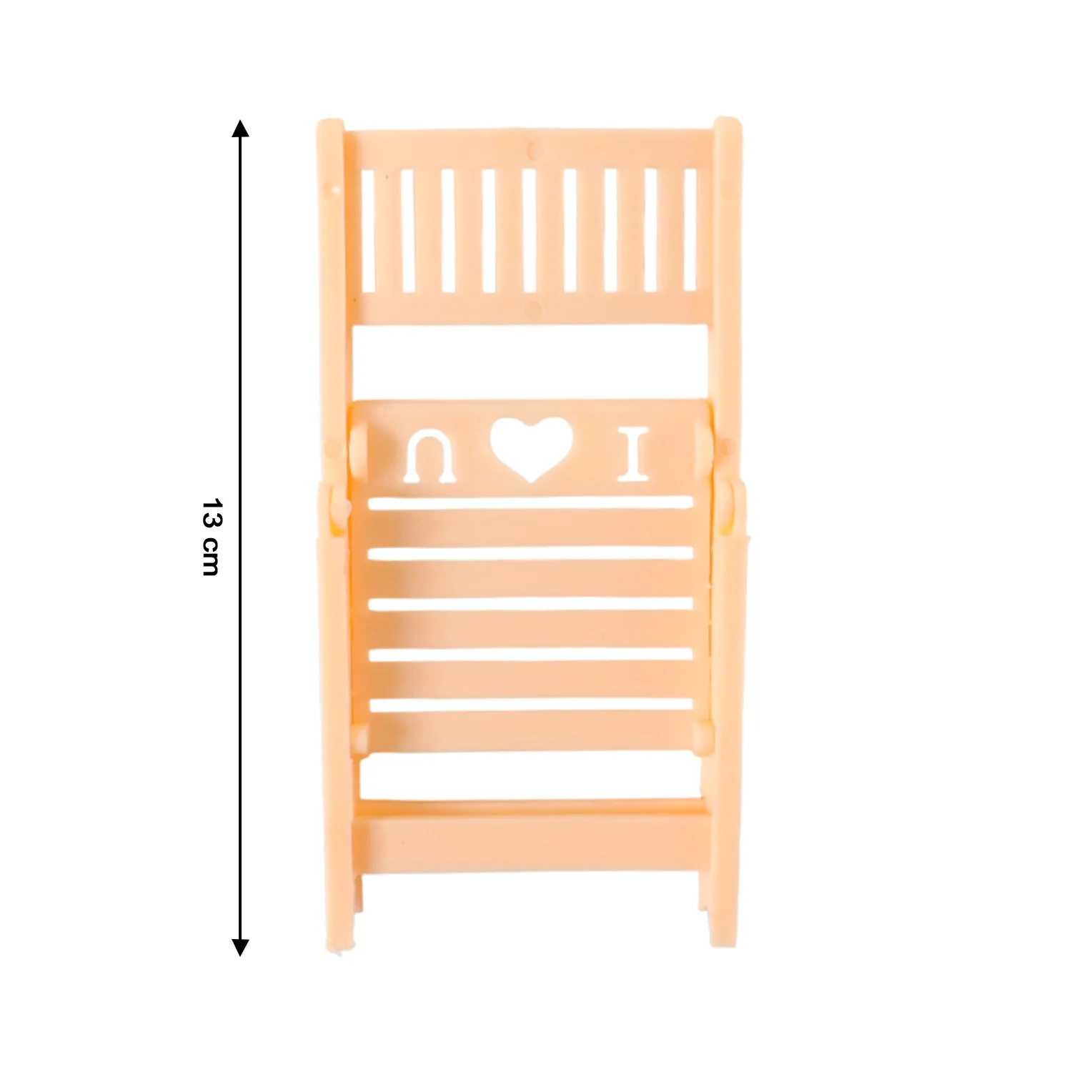 Mini Chair Shape Mobile Stand Holder (1 Pc / Peach Color) - Image 6
