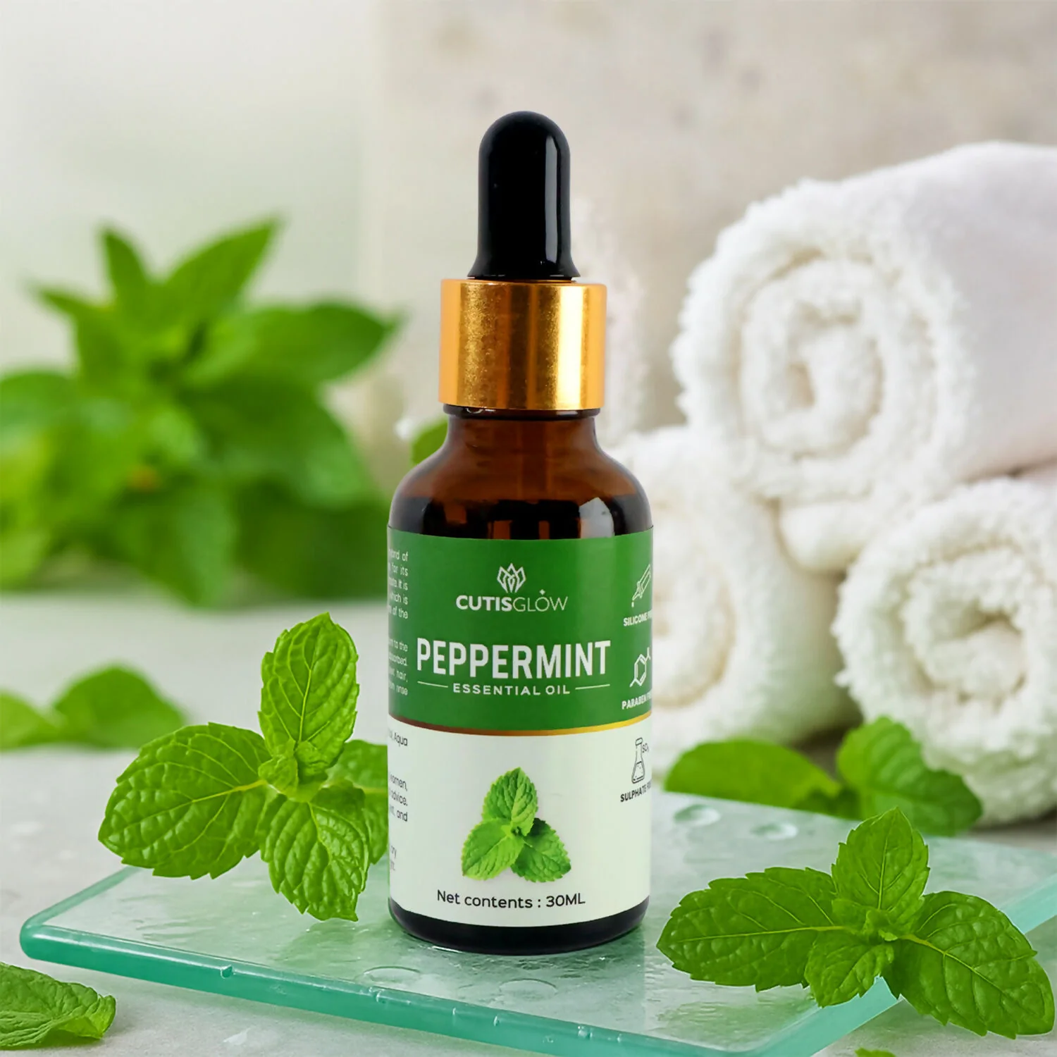 Eyelet Peppermint Essential Oil – 100% Pure & Natural Oil 30ml - Image 6