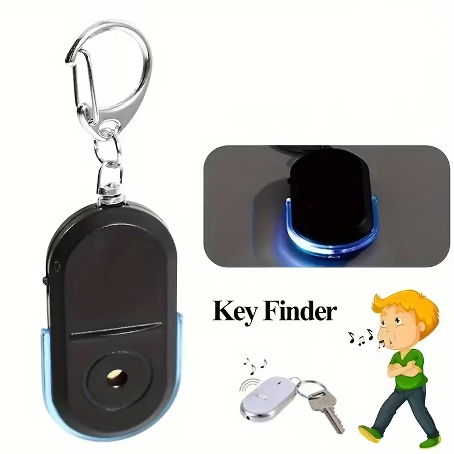 Personal Safety Alarm Keychain – Loud Emergency Siren with LED Light - Image 6