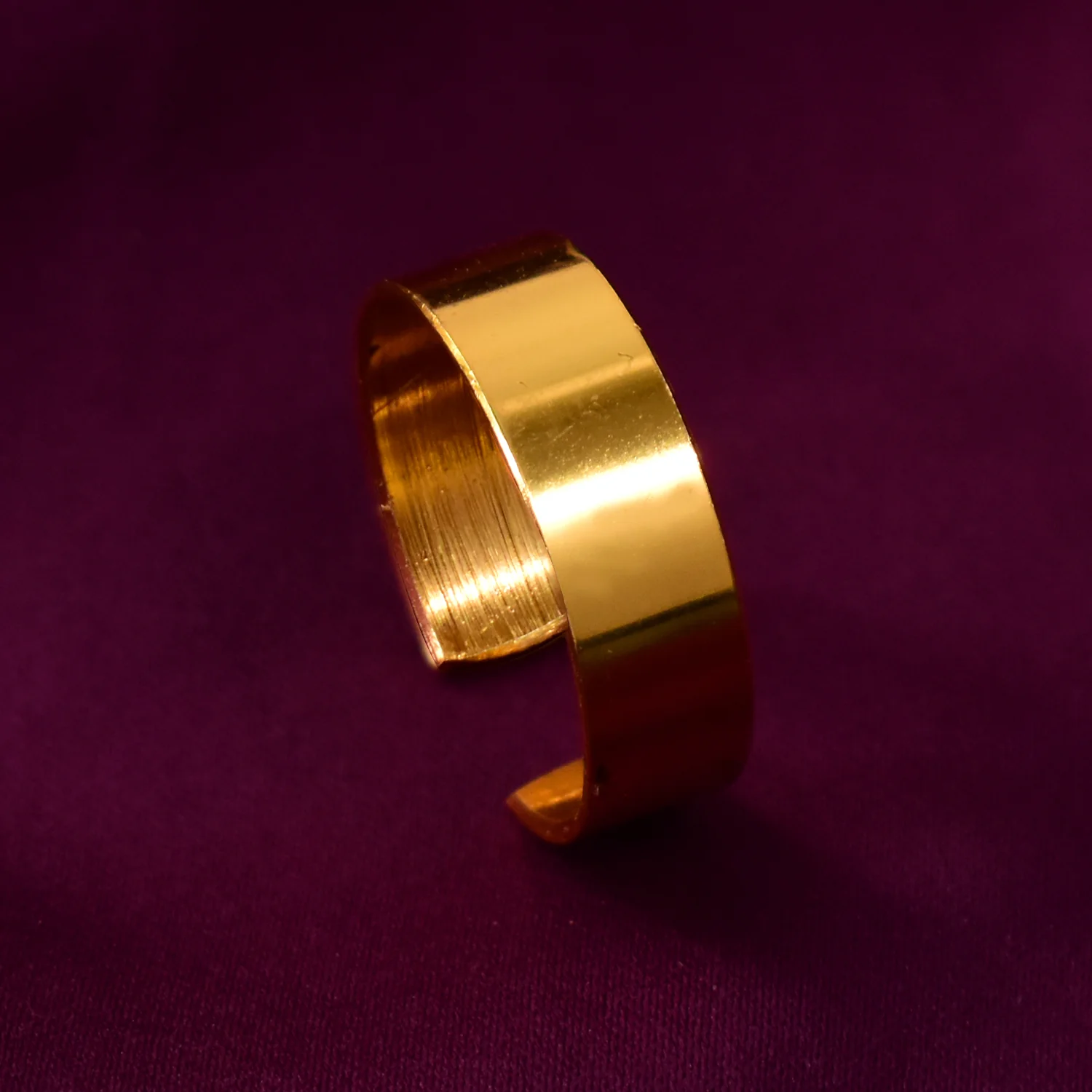 Personalized Gold Stainless Steel Adjustable Name Ring - Image 4