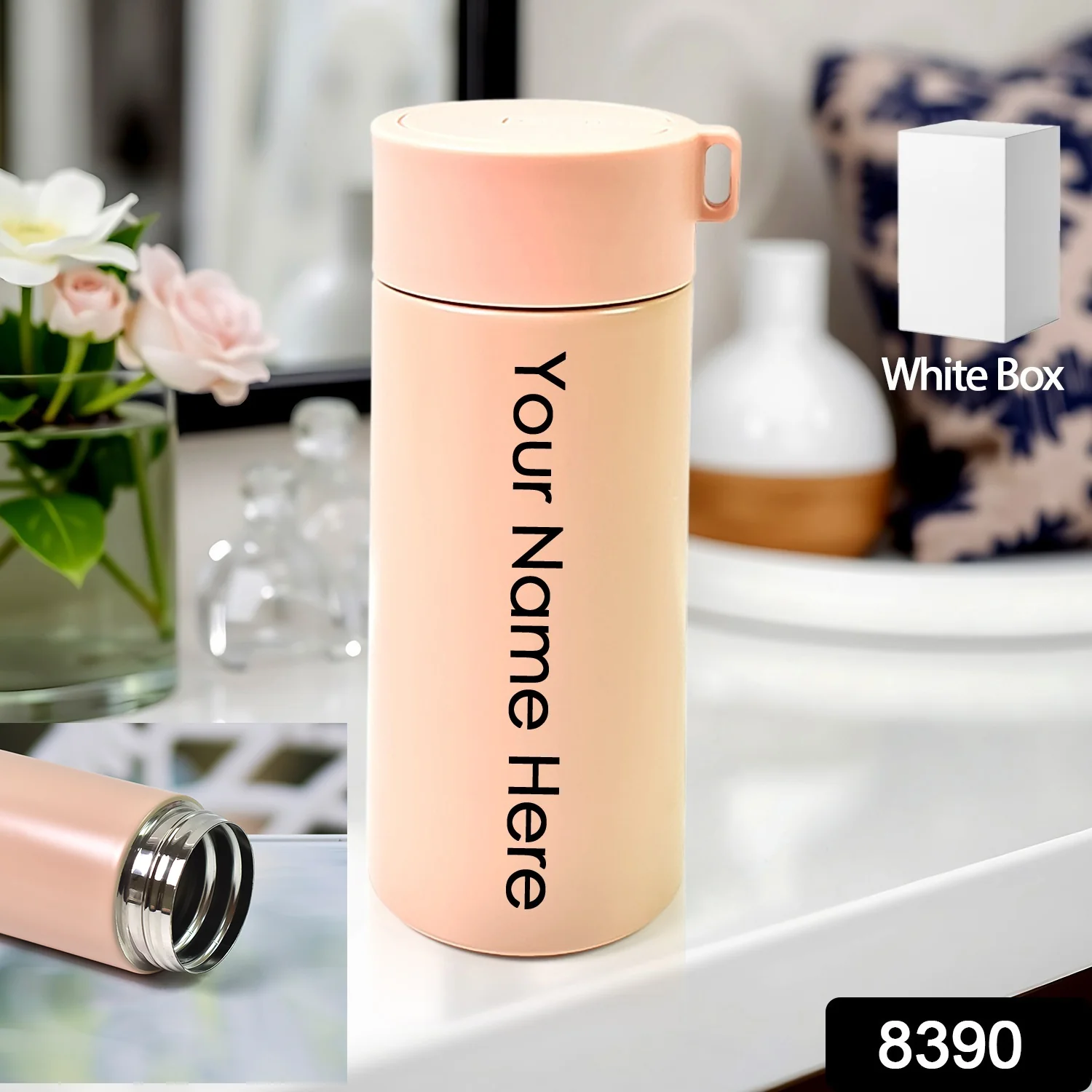 Customized Kids Water Bottle – Insulated Stainless Steel Bottle (350 ml Approx) - Image 2