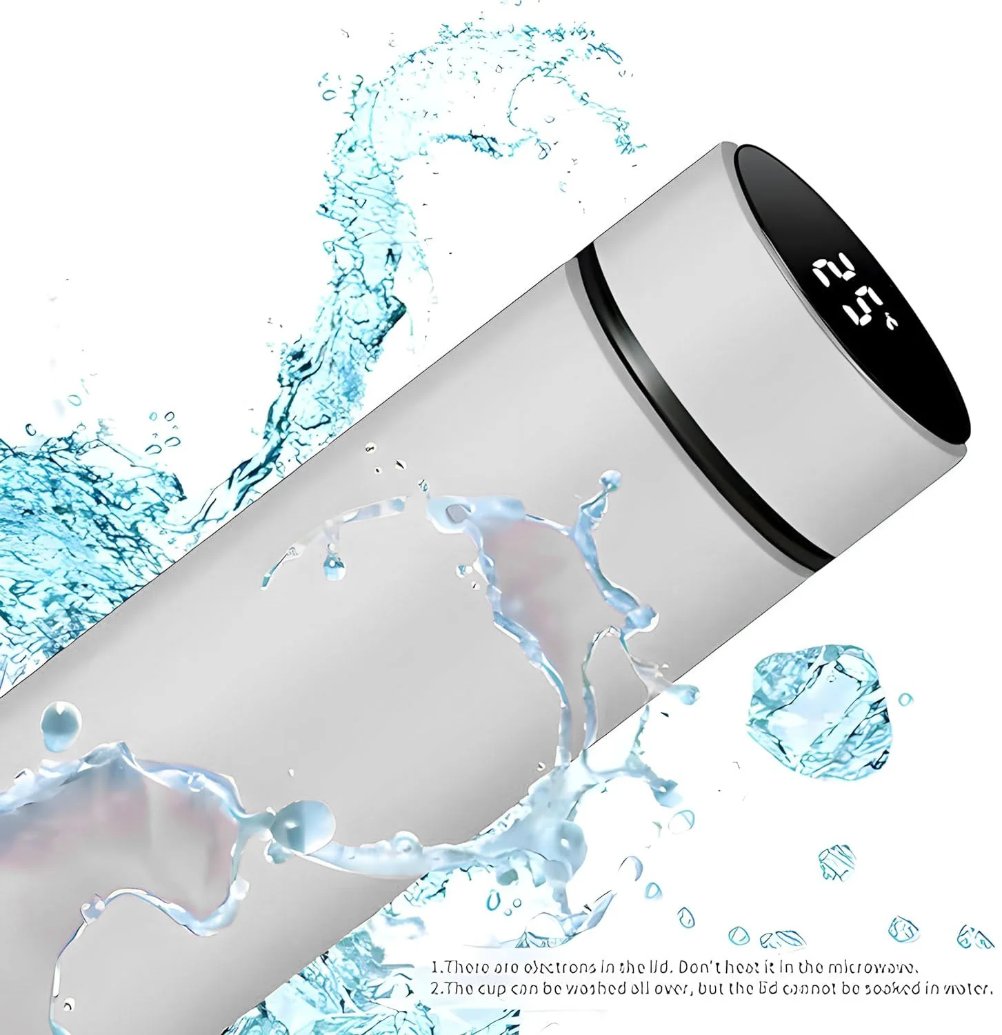 Customized/Personalized Stainless Steel Smart Water Bottle - Image 20