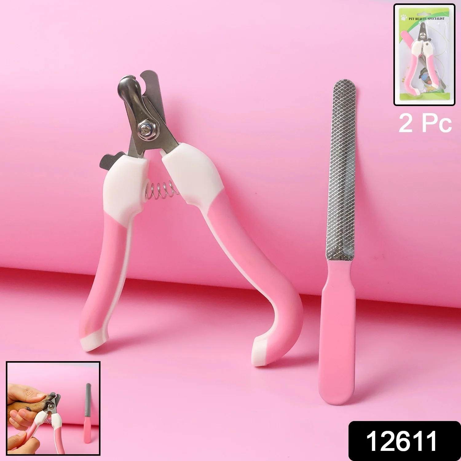 Pet Nail Clipper and File Set (2 Pc) - Image 2