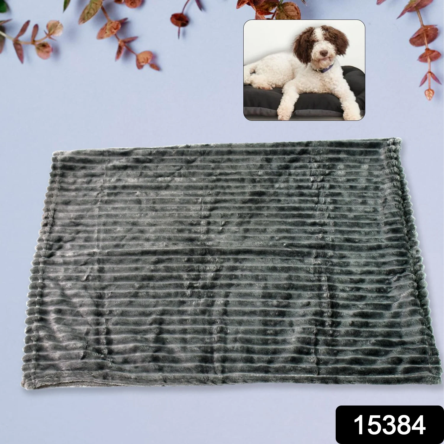 Pet Soft Cat Dog Blanket / Towel (110×70 Cm / 1 Pc / Mix Color & Design) - Image 2