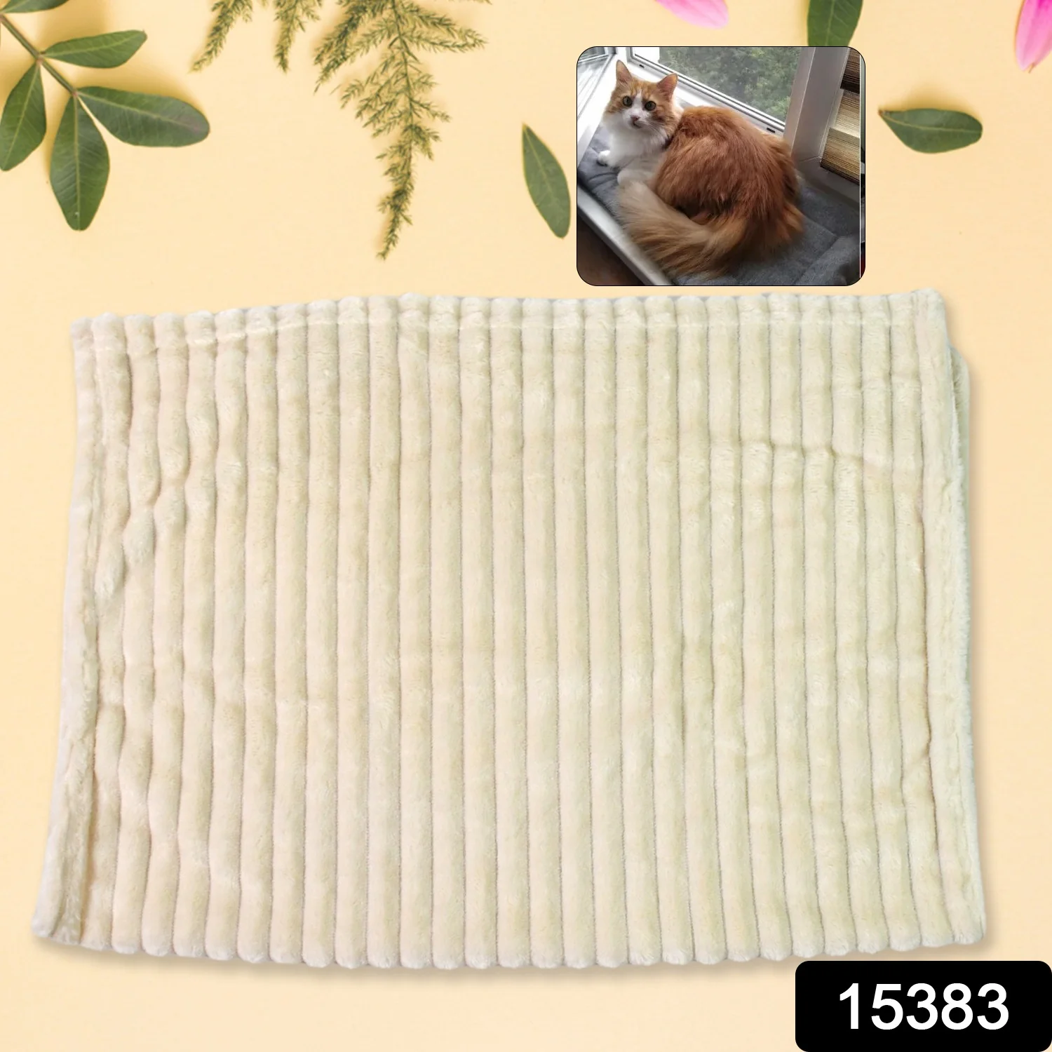 Pet Soft Cat Dog Blanket / Towel Soft Warm (70×50 Cm / 1 Pc / Mix Color & Design) - Image 2