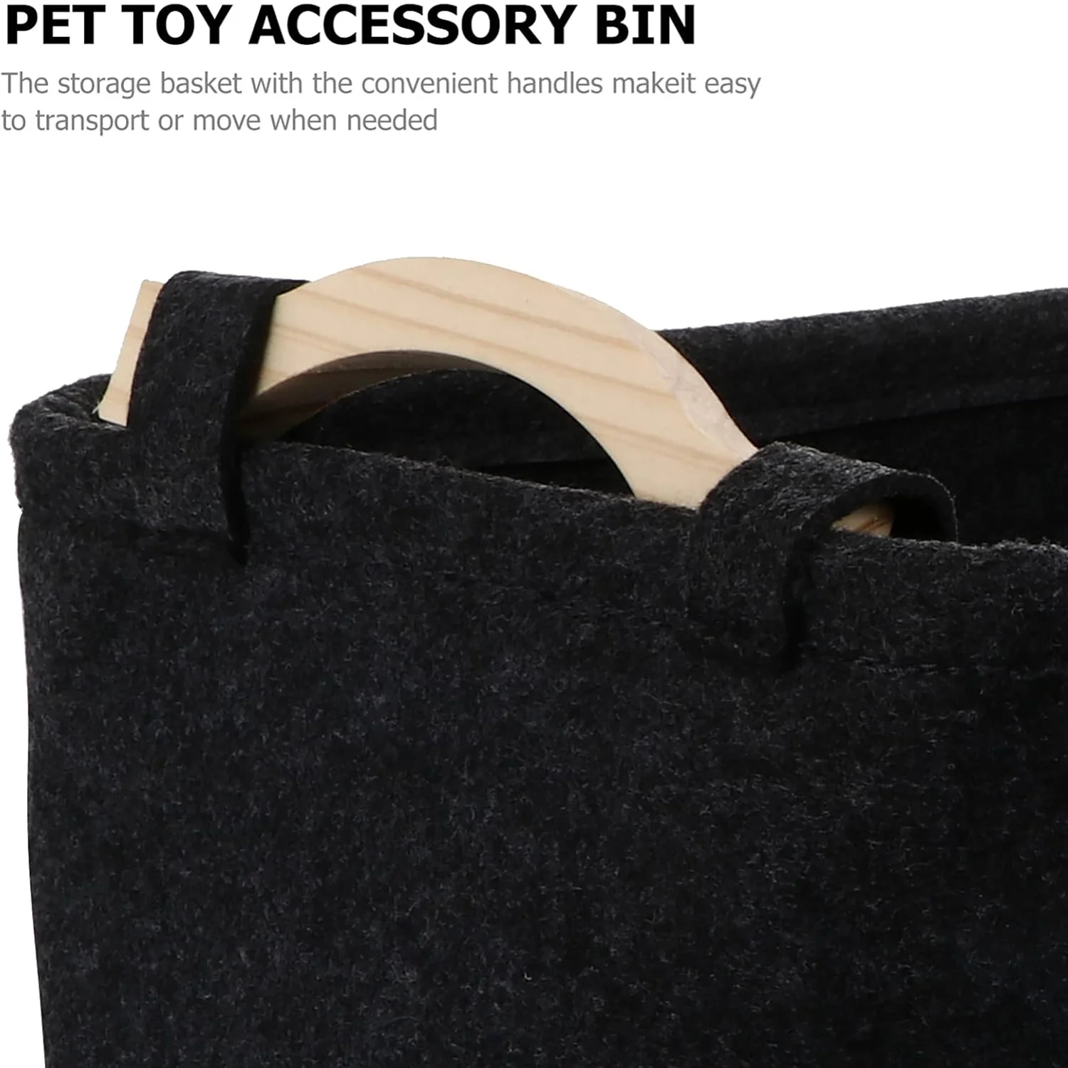 Pet Toy Storage Basket - ( 39 × 29 × 17 cm / 1 Pc) - Image 3