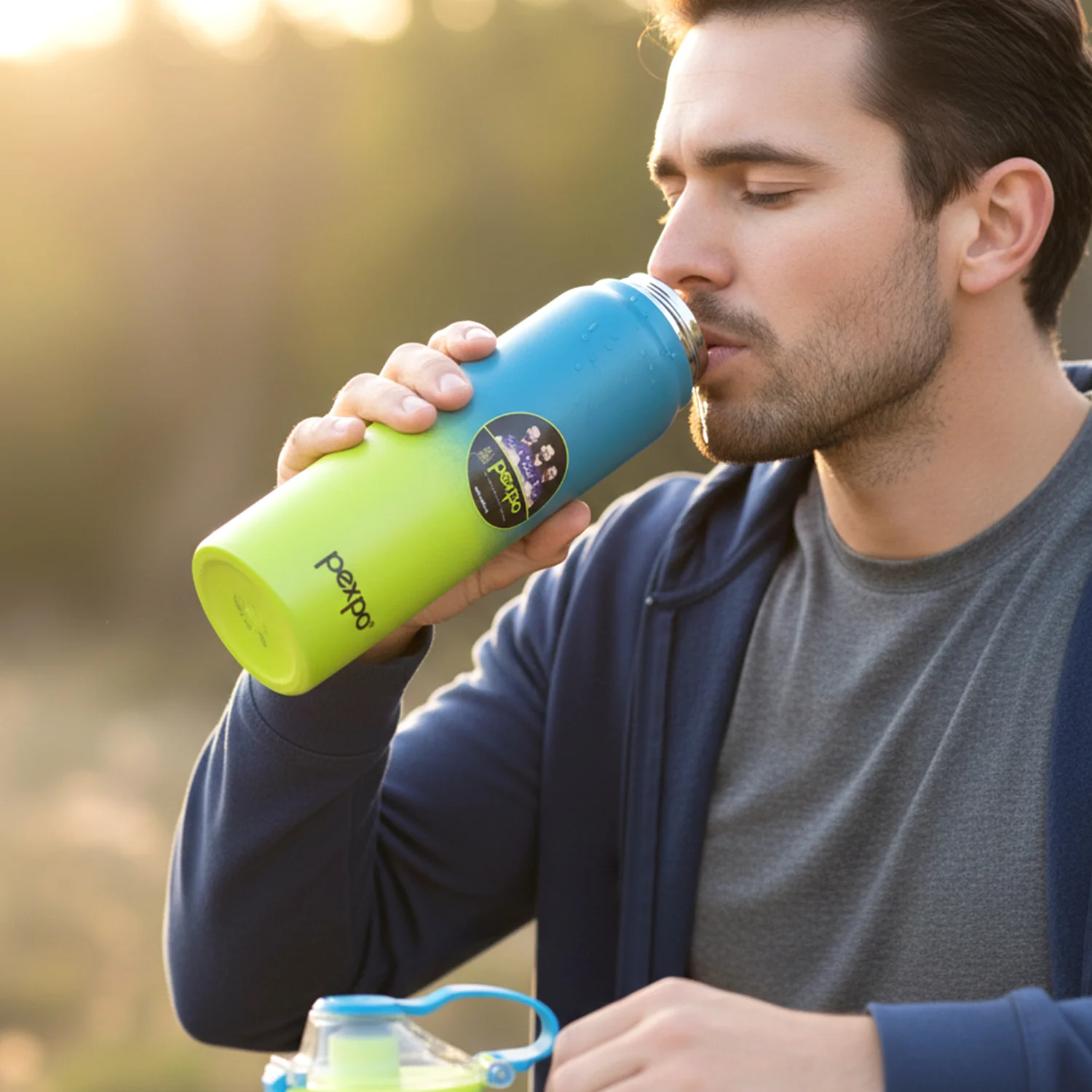 Pexpo Amaze Hot & Cold Insulated Stainless Steel Water Bottle 800 ML - Image 3