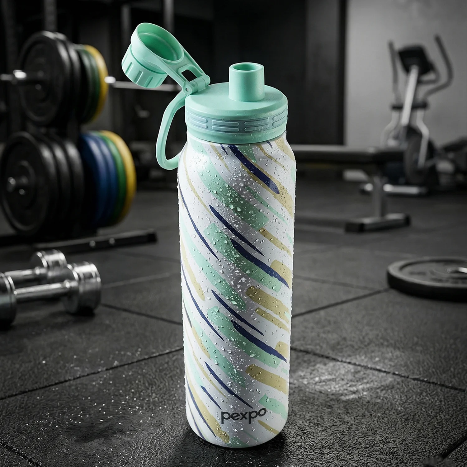 Pexpo Austin Art Stainless Steel Water Bottle 1000 ML (1 Pc) - Image 7