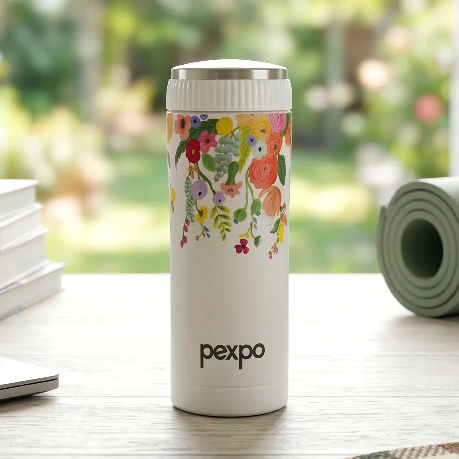 Pexpo Crypto Art Hot & Cold Vacuum Insulated Stainless Steel Water Bottle 500 ML - Image 5