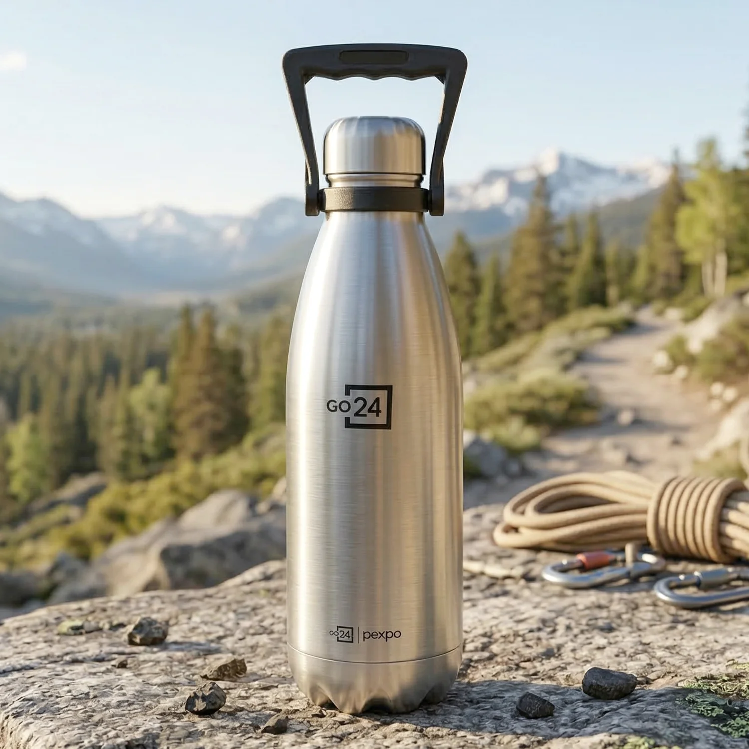 Pexpo Echo Vacuum Insulated Hot & Cold Stainless Steel Water Bottle 1500 ML - Image 5