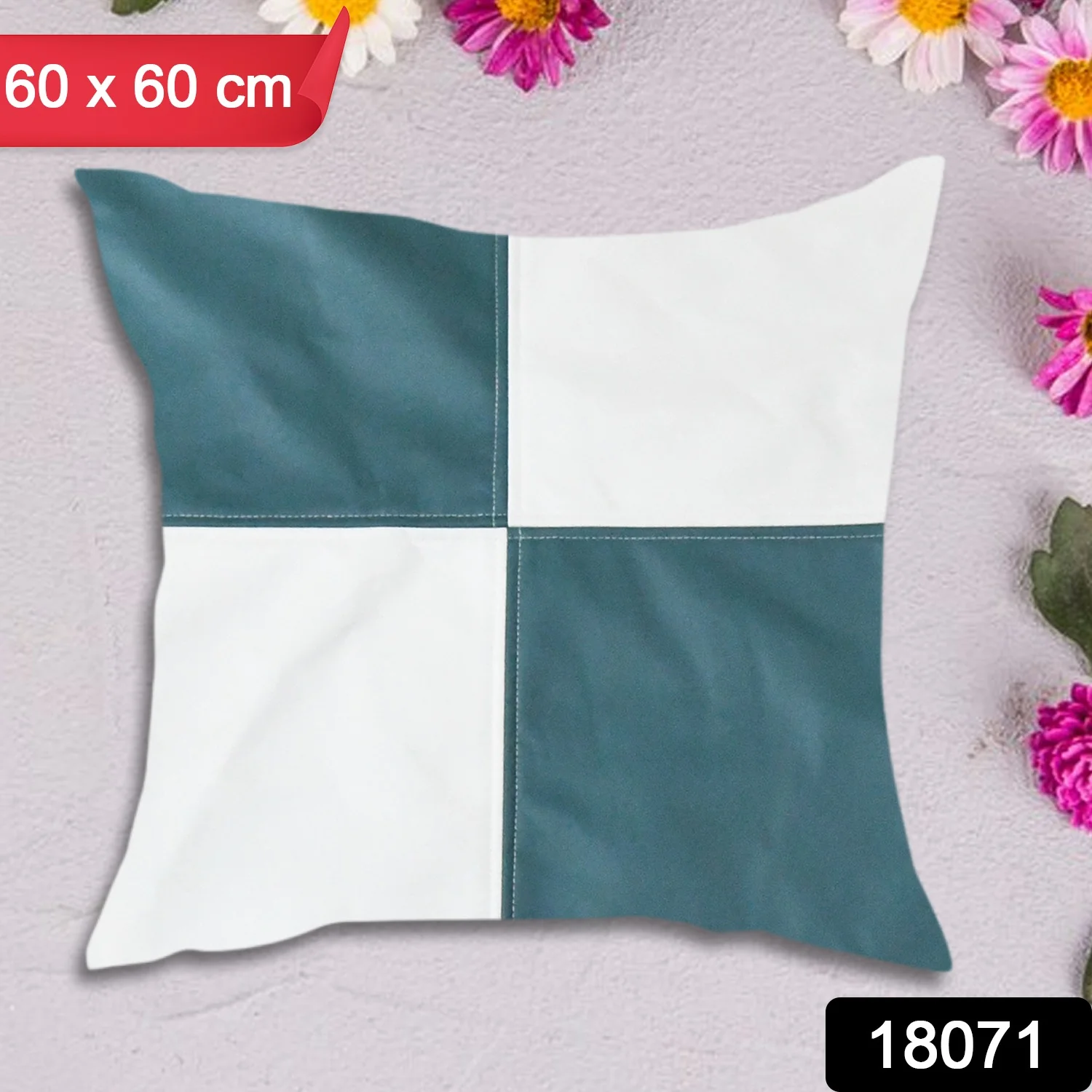 Soft Decorative Pillow Covers Bed, Sofa, Chair – Home & Living Room Decor (60×60 CM) - Image 2