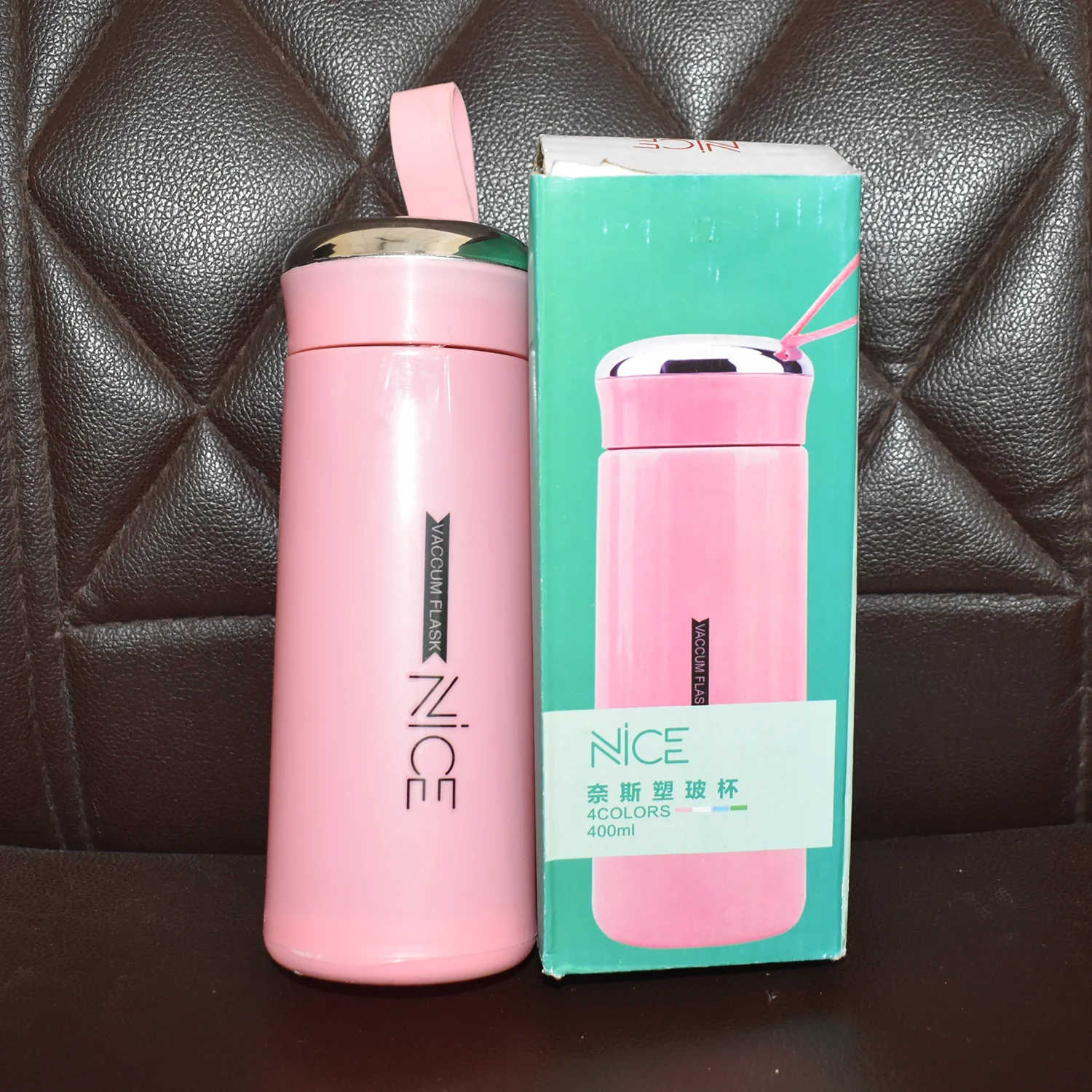 Water Bottle 400 ML Leak Proof Glass Bottle for Daily Water Intake  1 Pc - Image 8