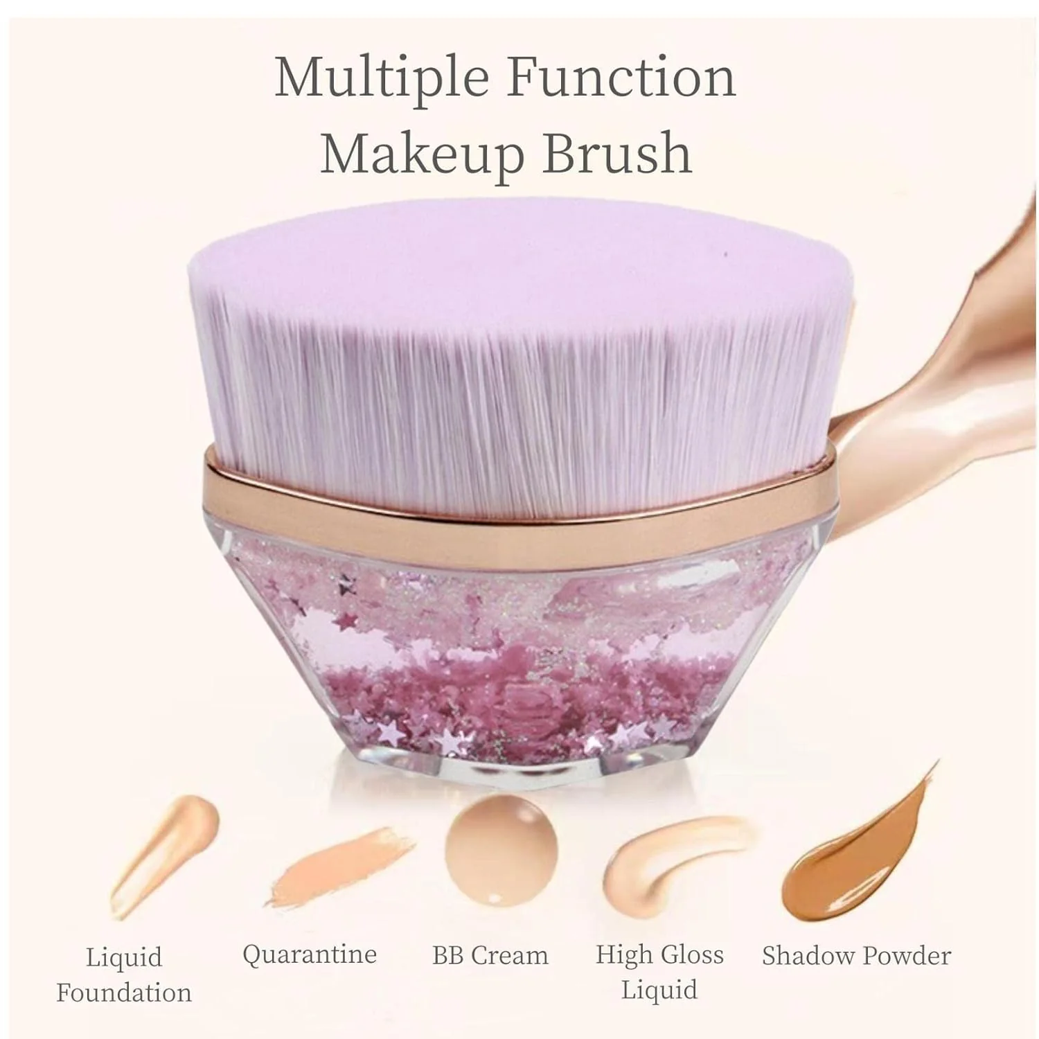 Glitter Cosmetic Brush with Starry Gel Base (1 Pc) - Image 6