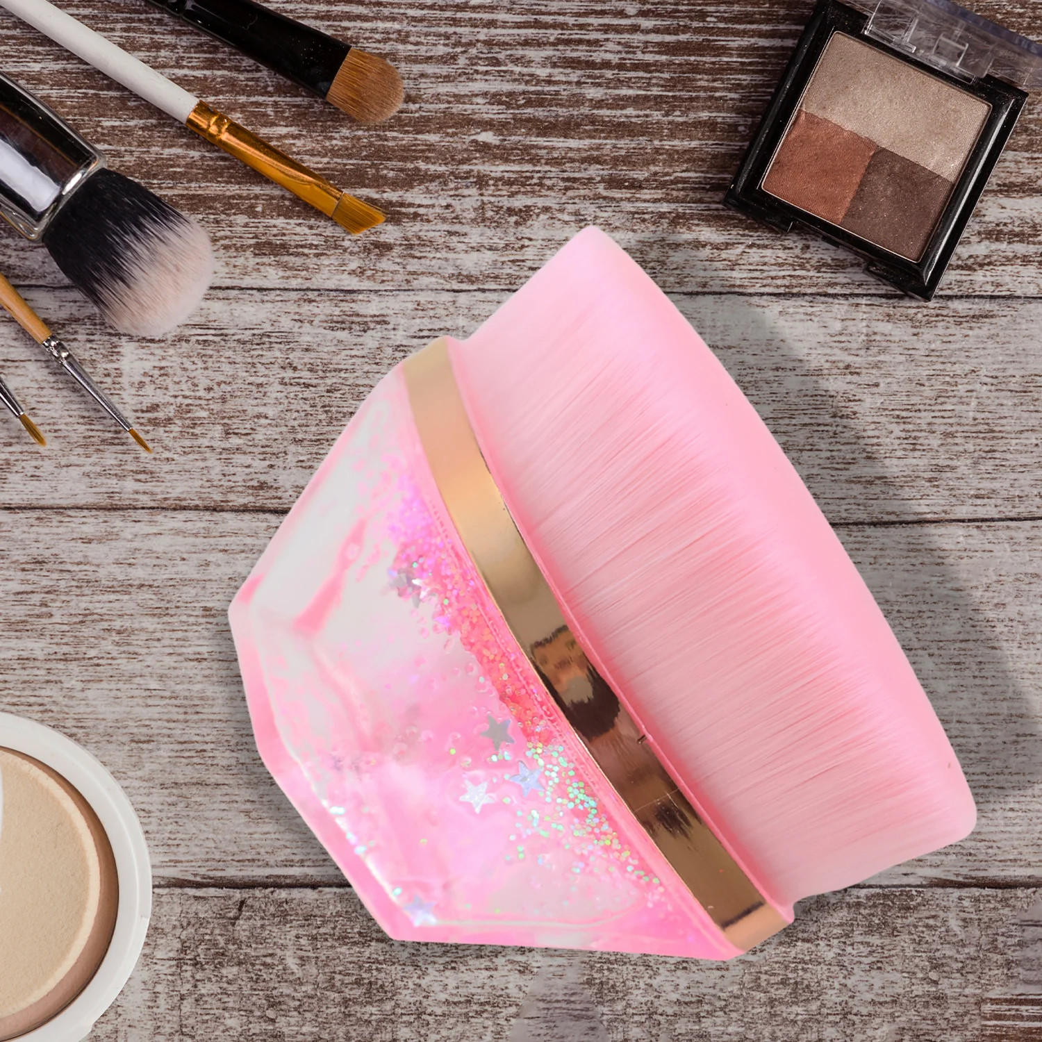 Glitter Cosmetic Brush with Starry Gel Base (1 Pc) - Image 7